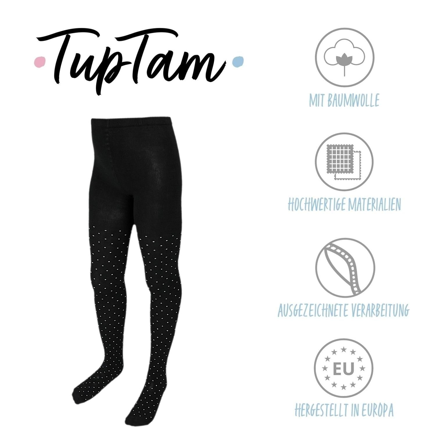 Strickstrumpfhosen- 6er Set