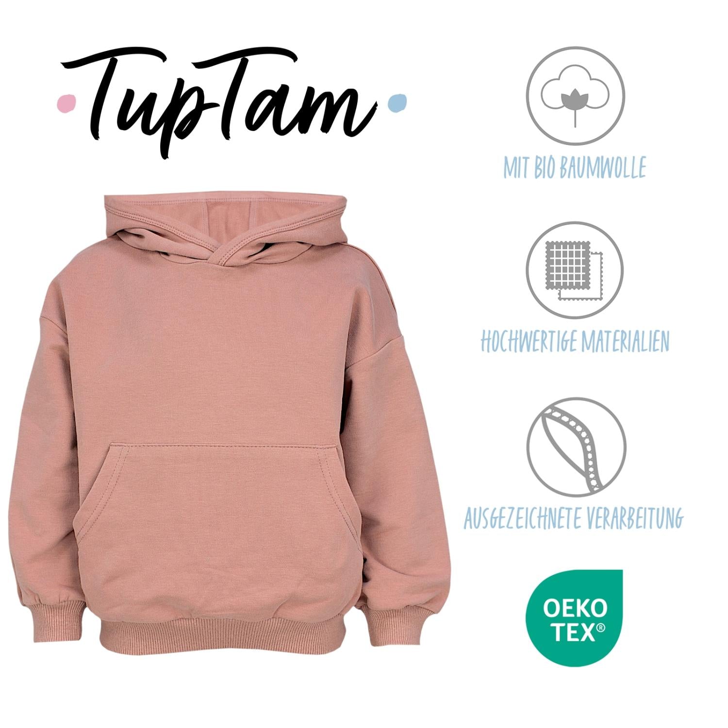 Hoodie Sweatshirt Bio- Baumwolle
