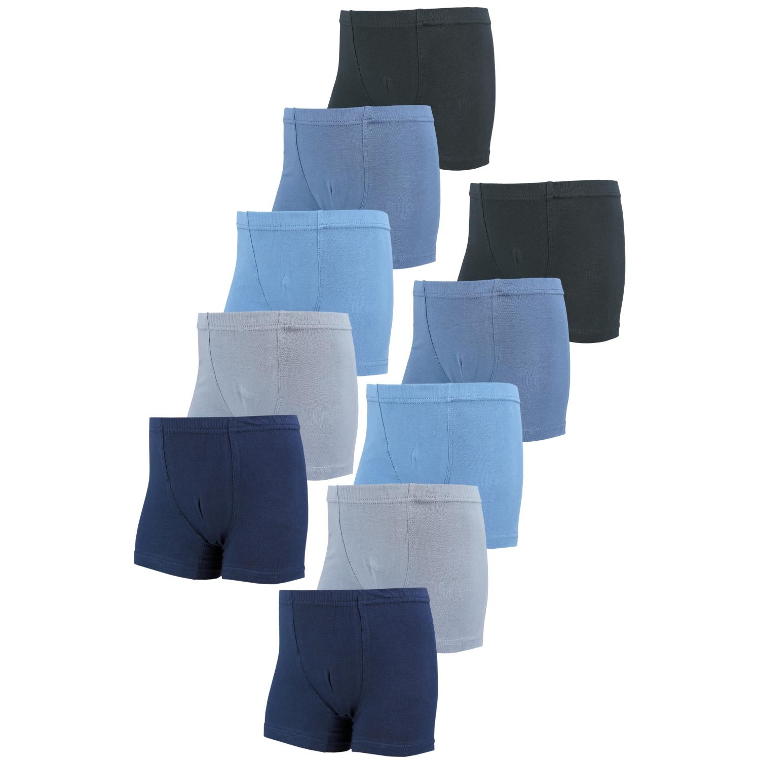 Kinder Boxershorts Unterhose 10er-Set