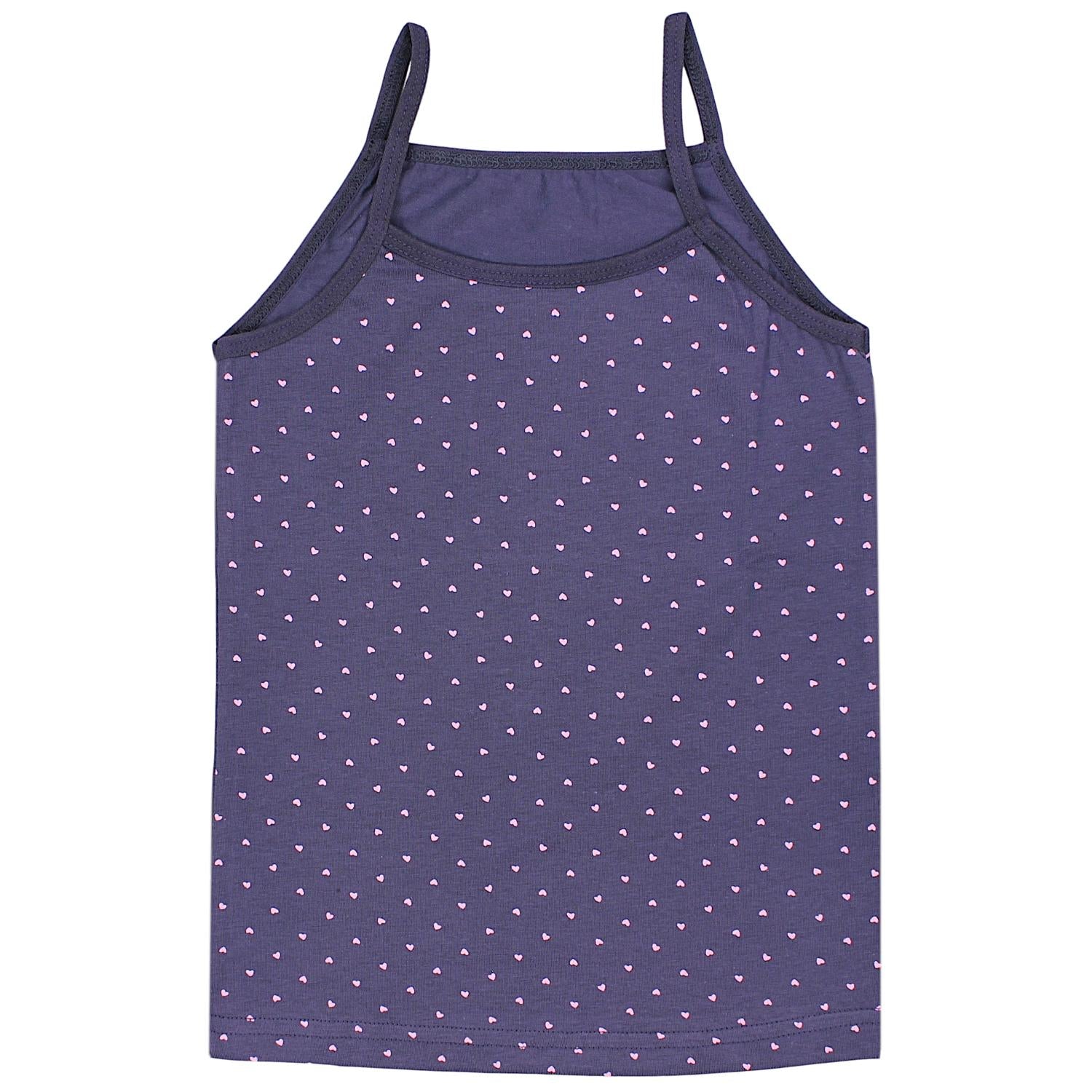 Mädchen Unterhemd Spaghettiträger - 5er Set