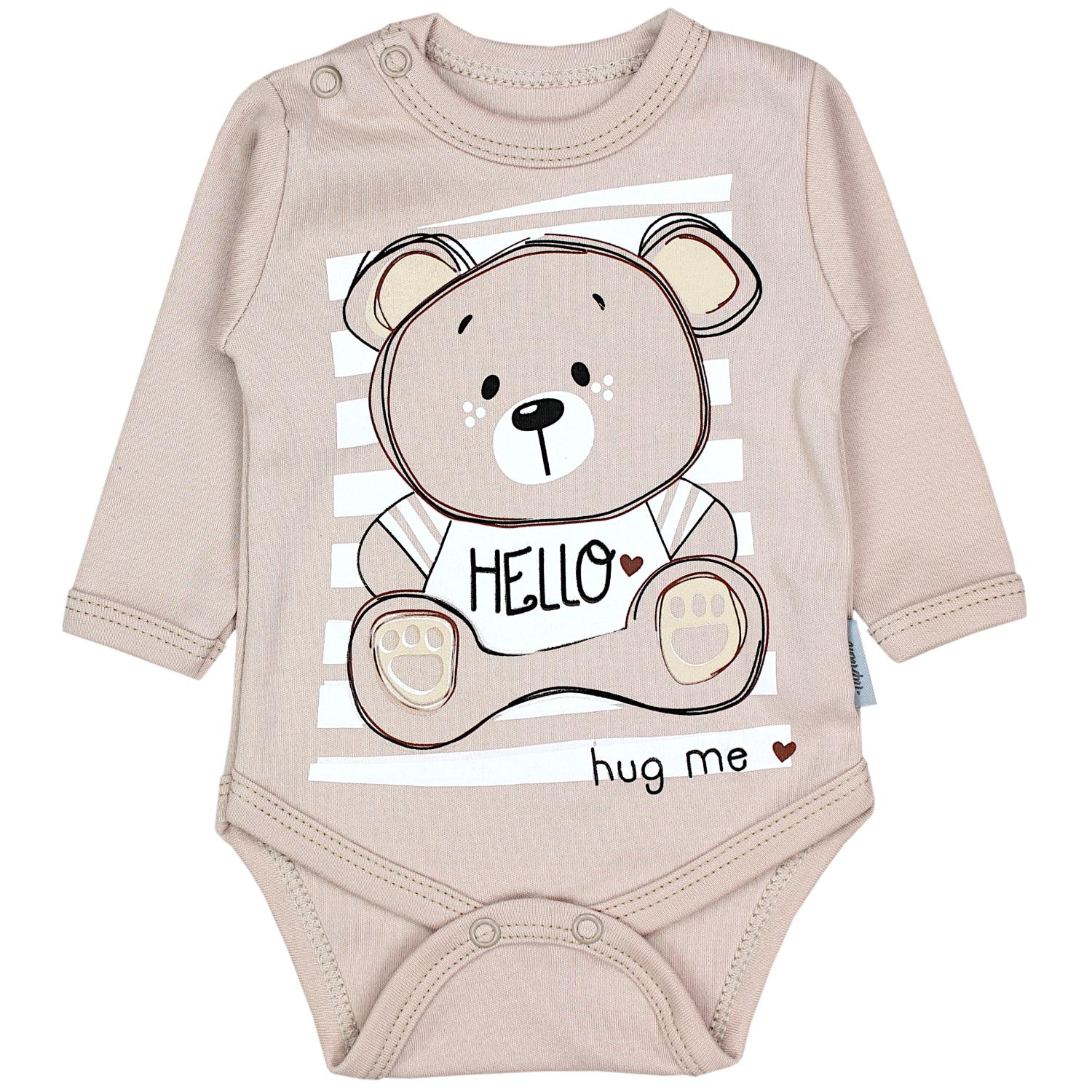 Baby Bekleidungsset mit Aufdruck (3-teilig)
