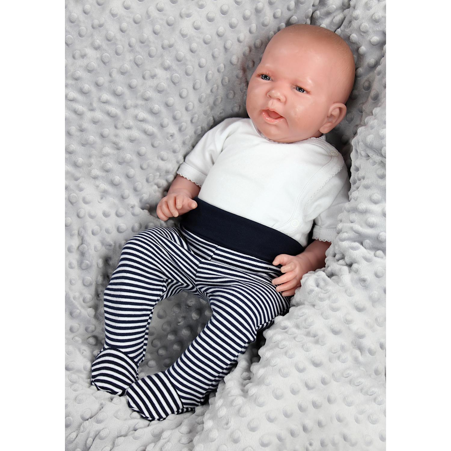 Baby Strampelhose mit Fuß - 3er Set