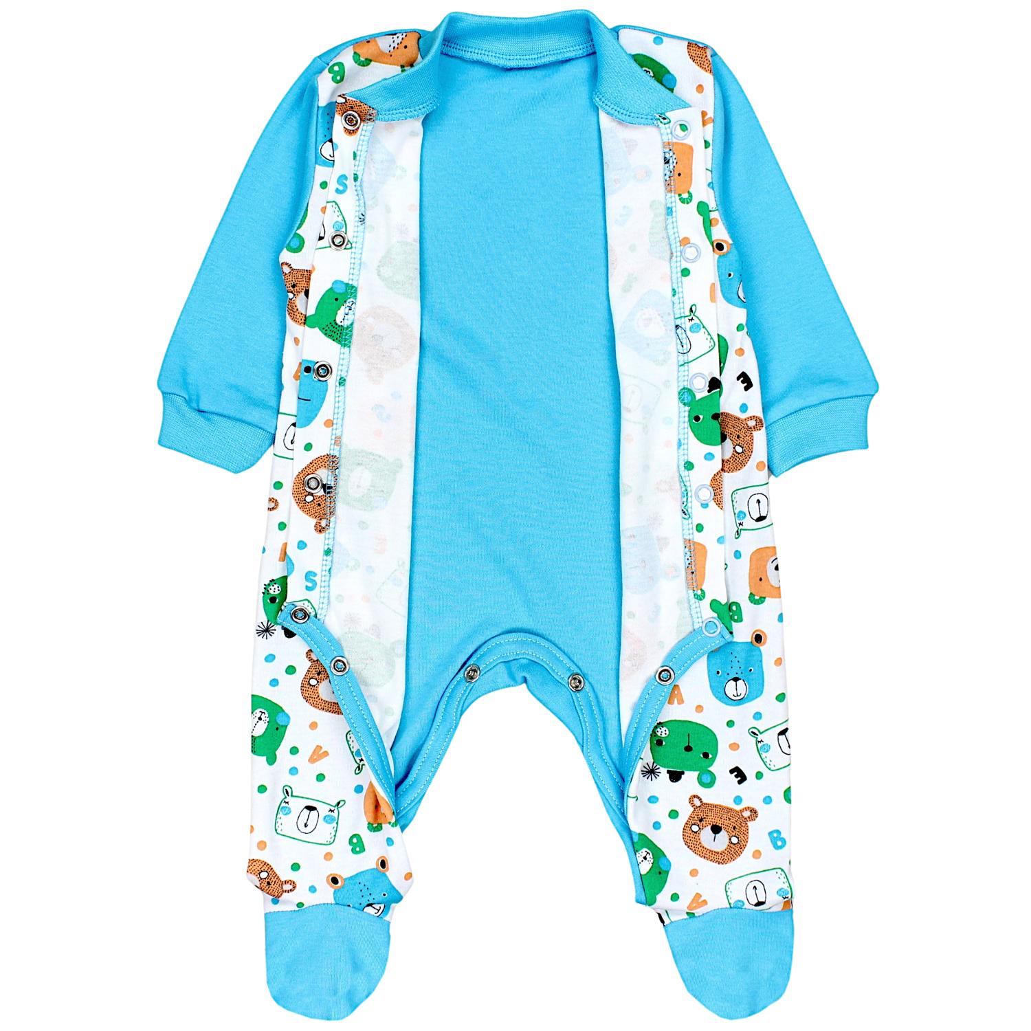 Baby Schlafstrampler Langarm - 3er Set