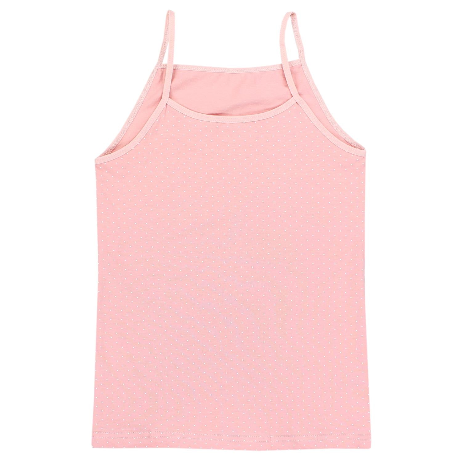 Mädchen Unterhemd Spaghettiträger - 5er Set