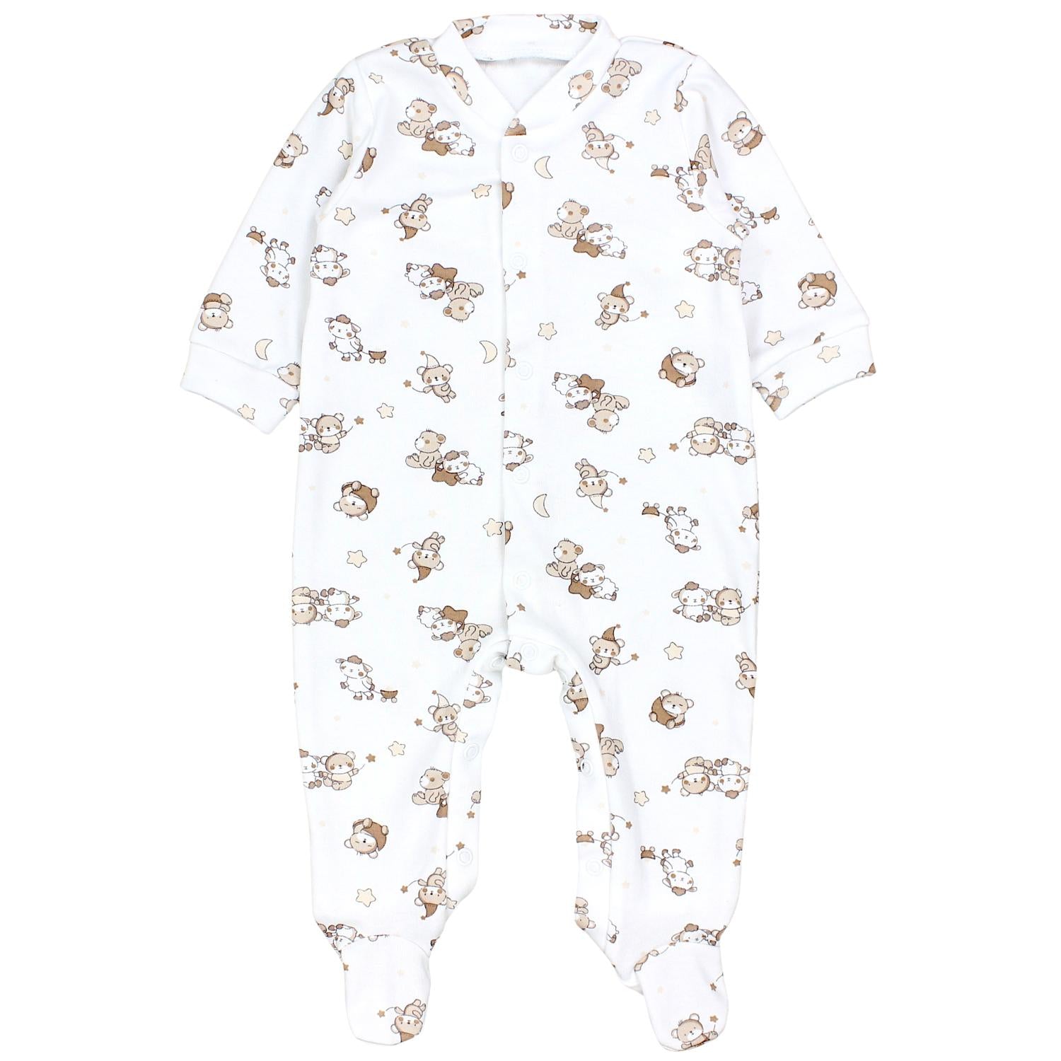 Baby Schlafstrampler Langarm - 3er Set
