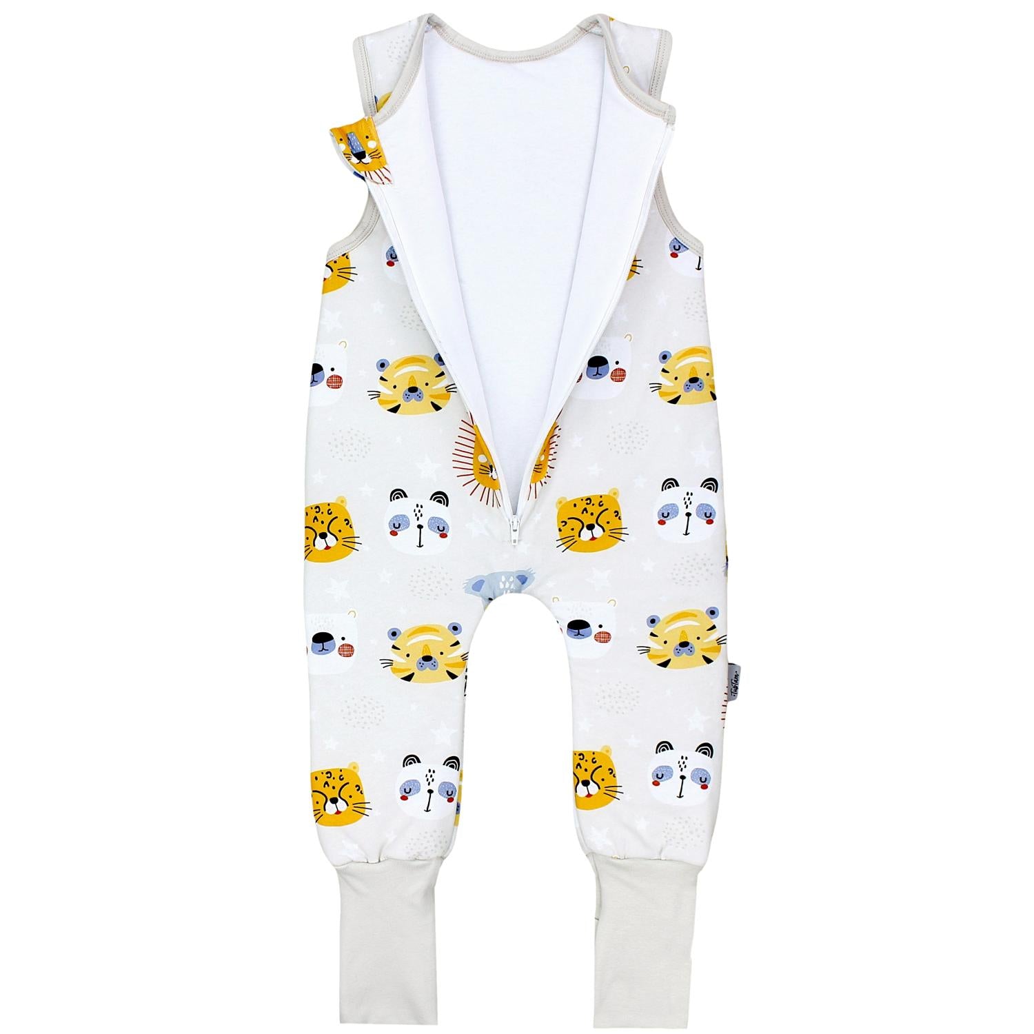 Wattierter Schlafsack mit Füßen 2.5 TOG