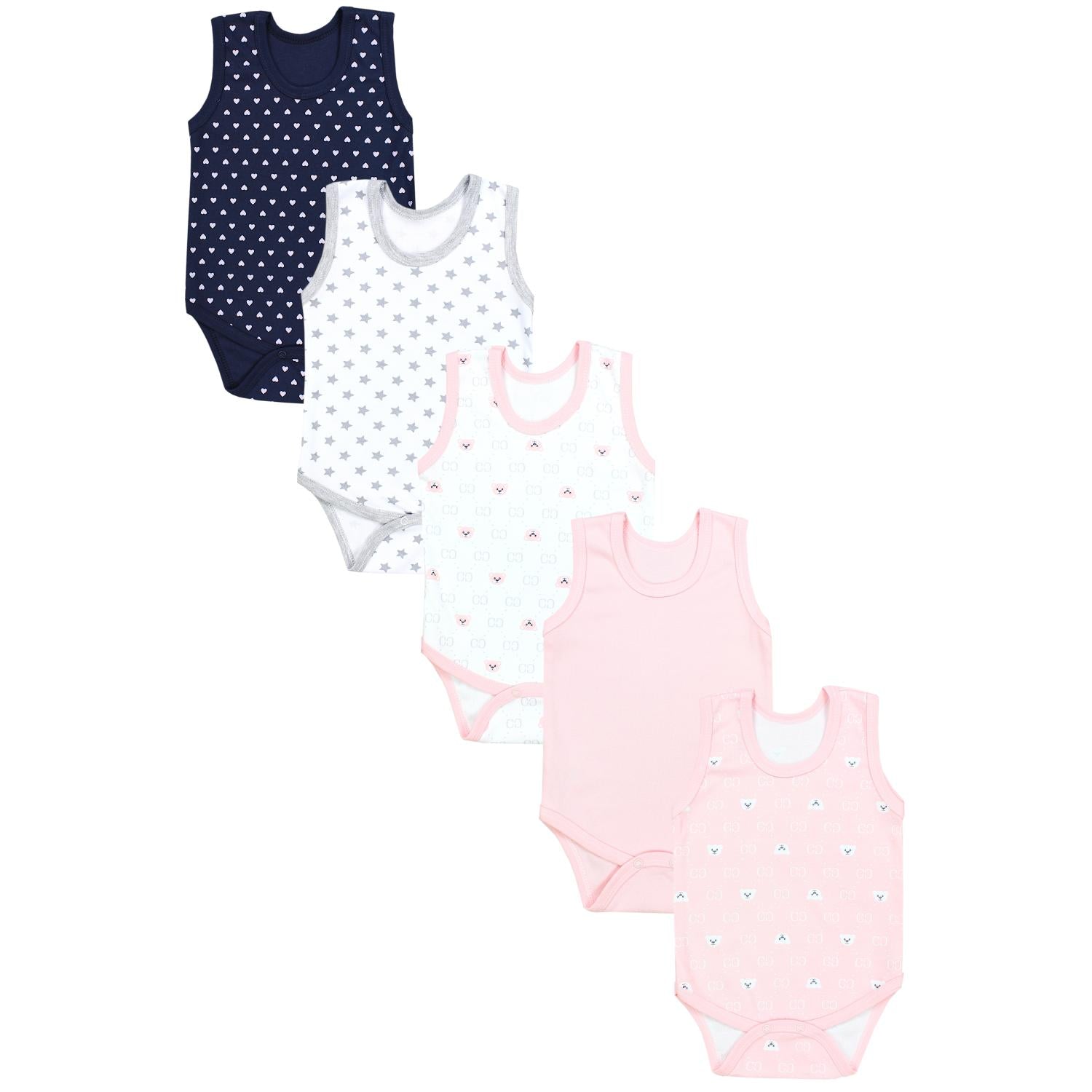 Baby Achselbody - 5er Set
