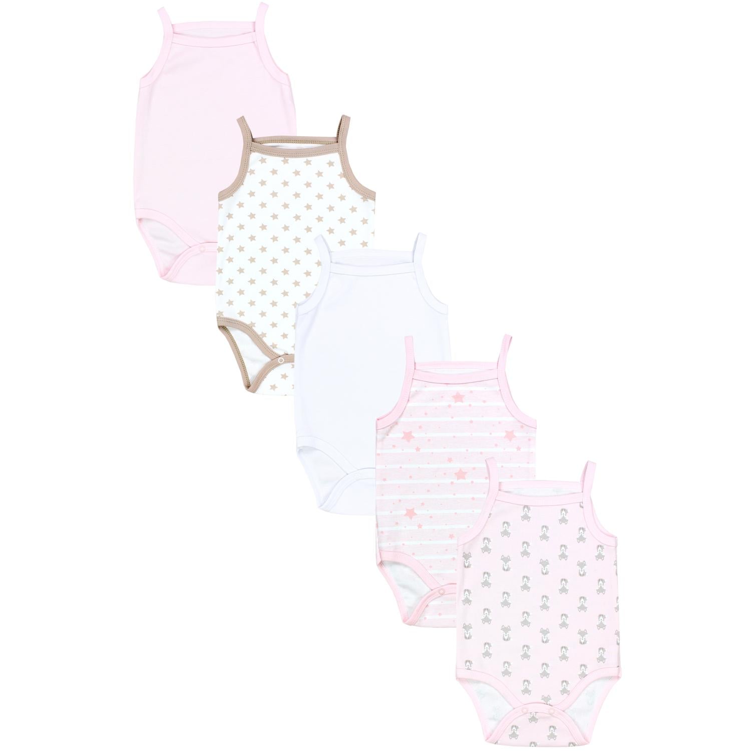 Baby Body Ärmellos - 5er Set