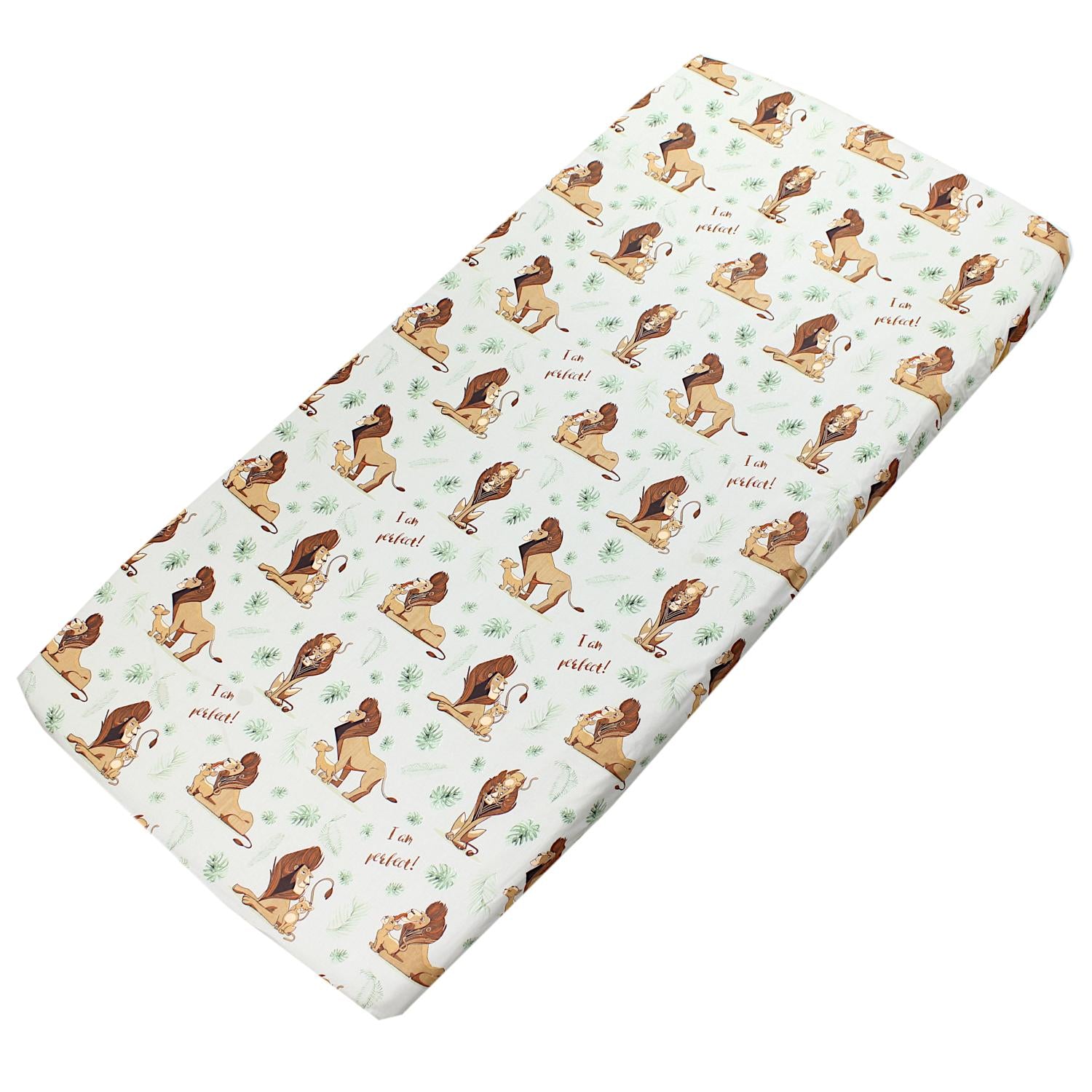 Baby/ Kinder Spannbettlaken Gemustert