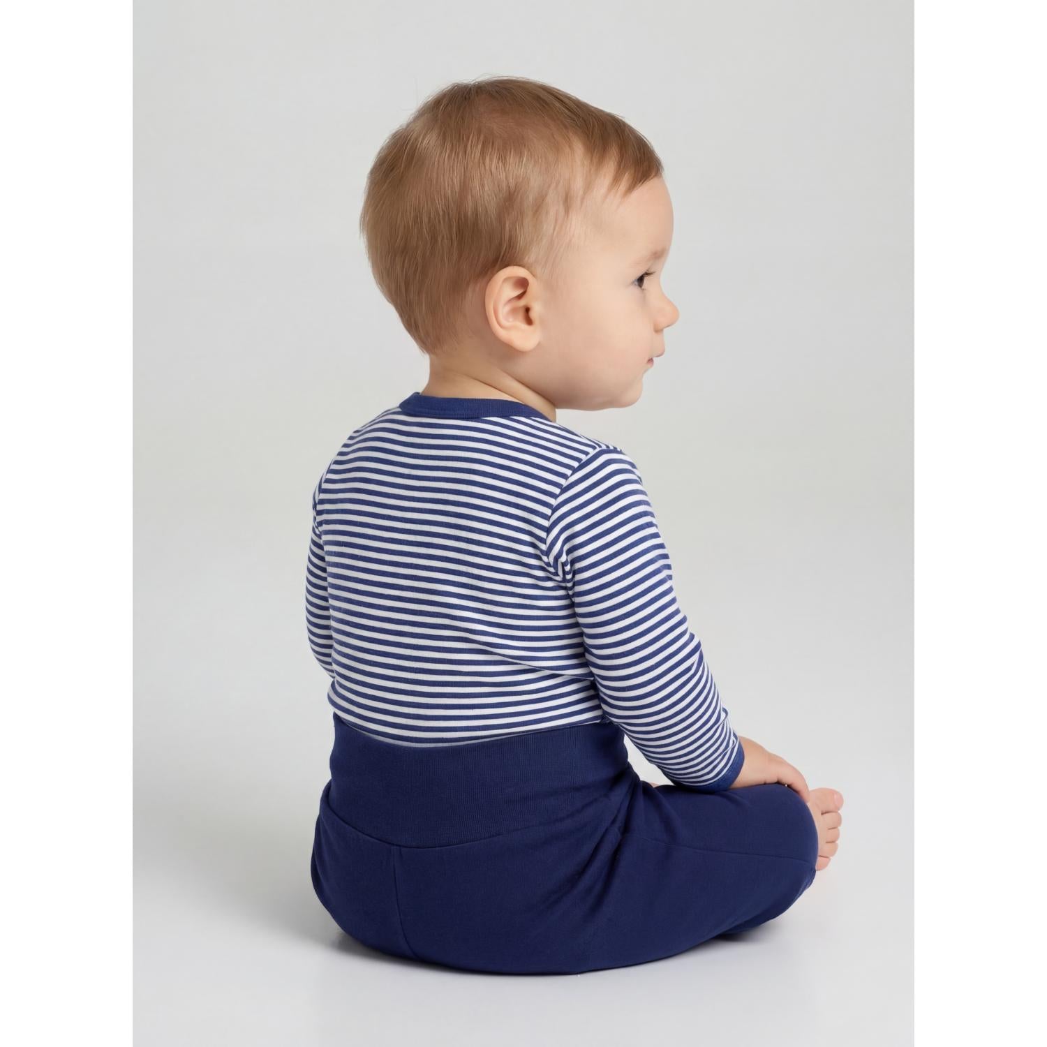 Langarm Wickelshirt - 5er Set