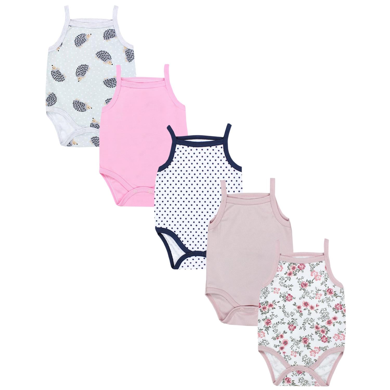 Baby Body Ärmellos - 5er Set