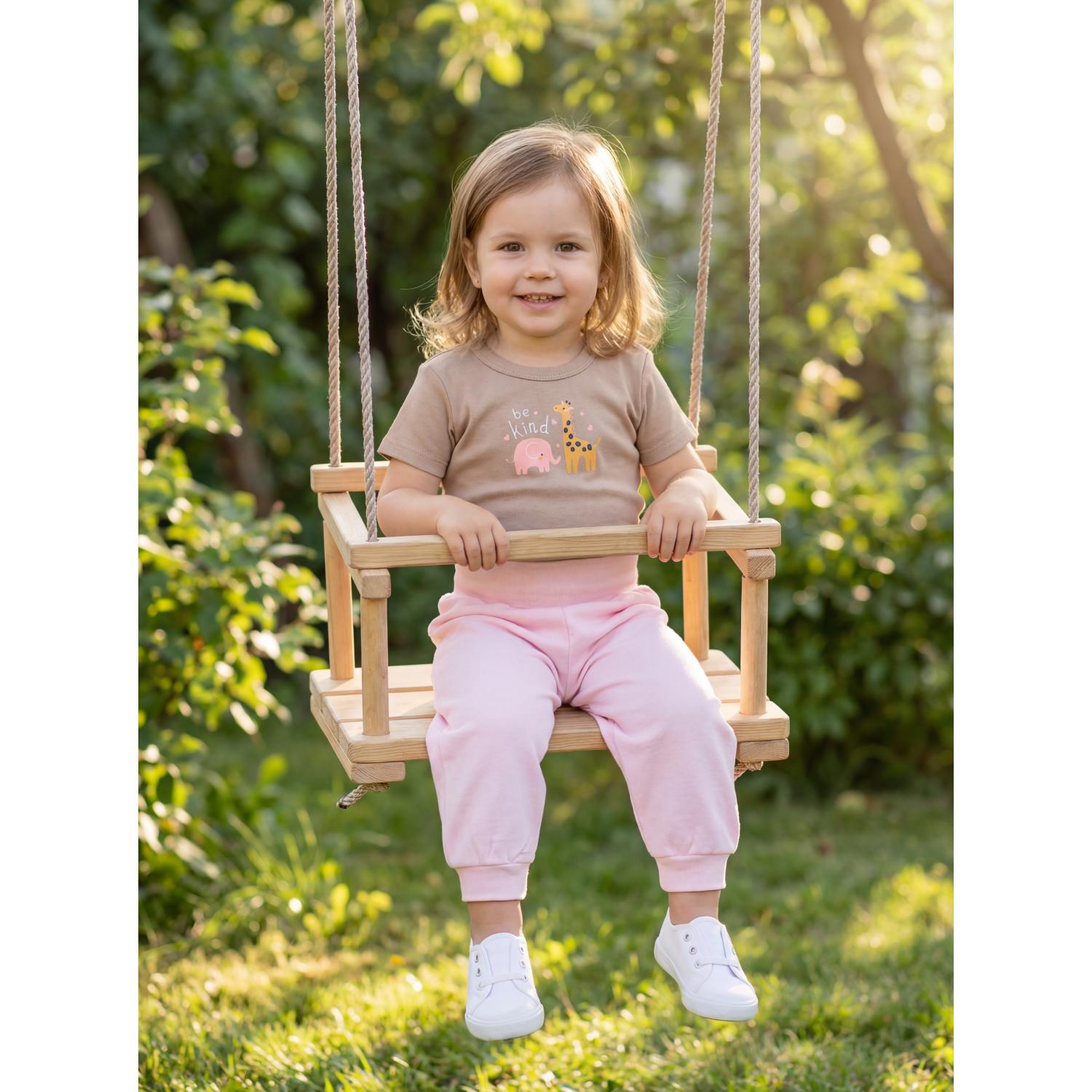 Kurzarm- Body mit Aufdruck -5er Set