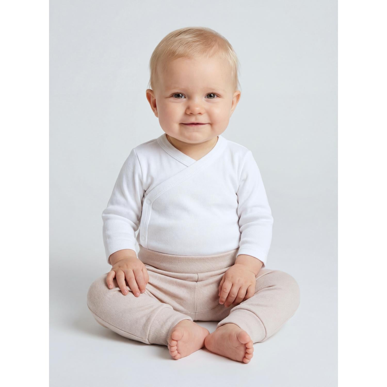 Langarm Wickelshirt- 5er Set