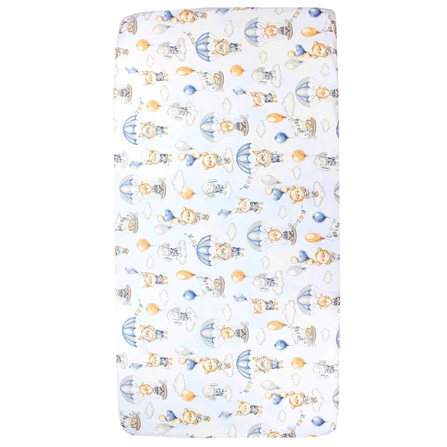 Baby/ Kinder Spannbettlaken Gemustert