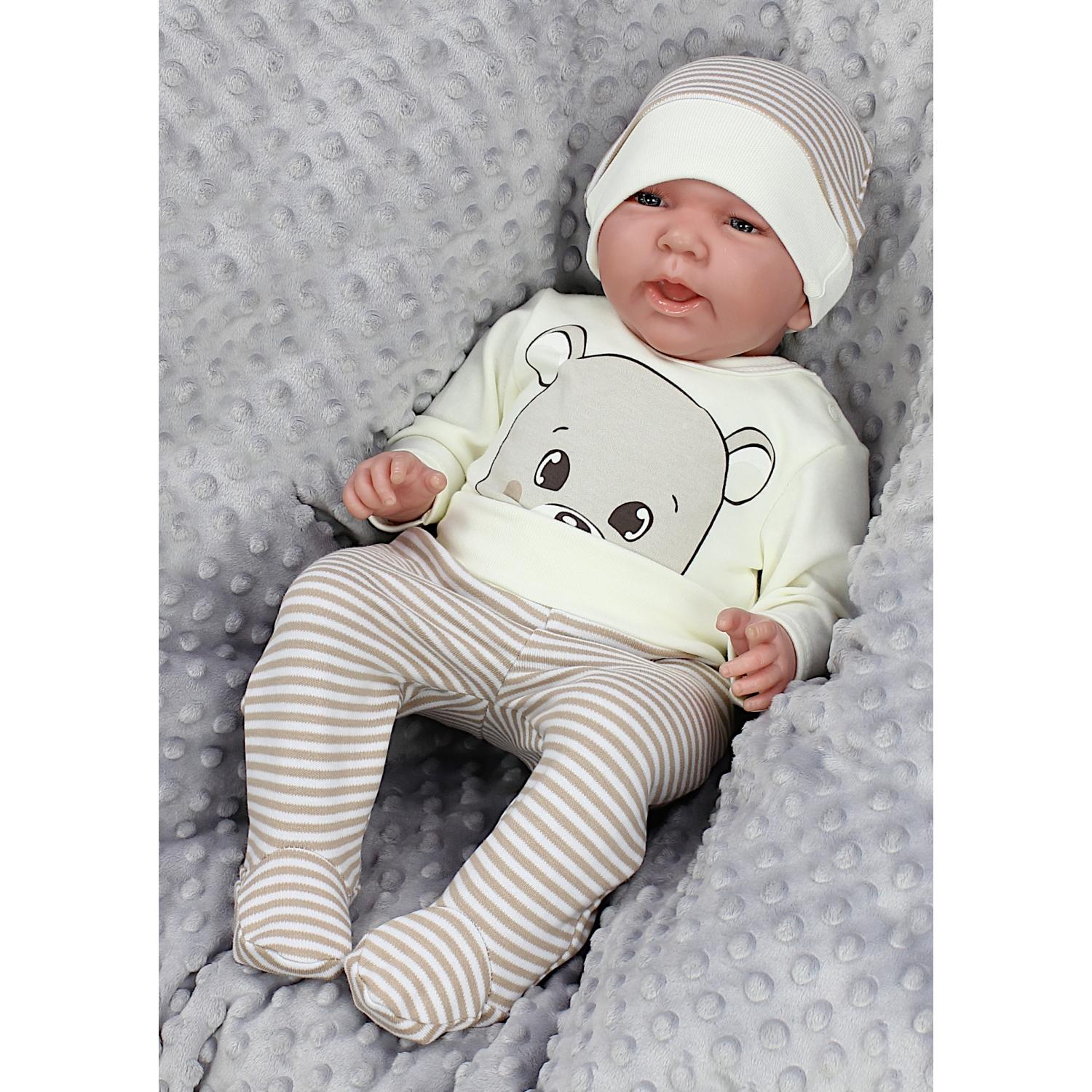 Baby Bekleidungsset mit Aufdruck (3-teilig)
