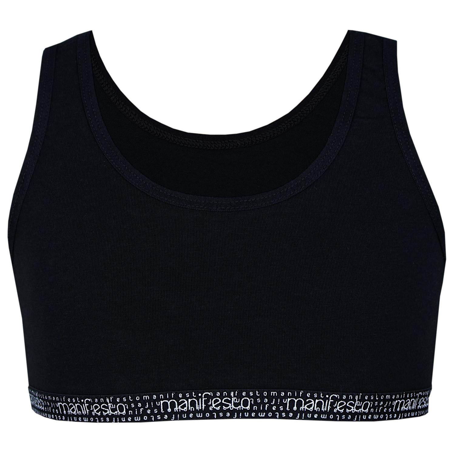 Mädchen Bustier breite Träger- 5er Set