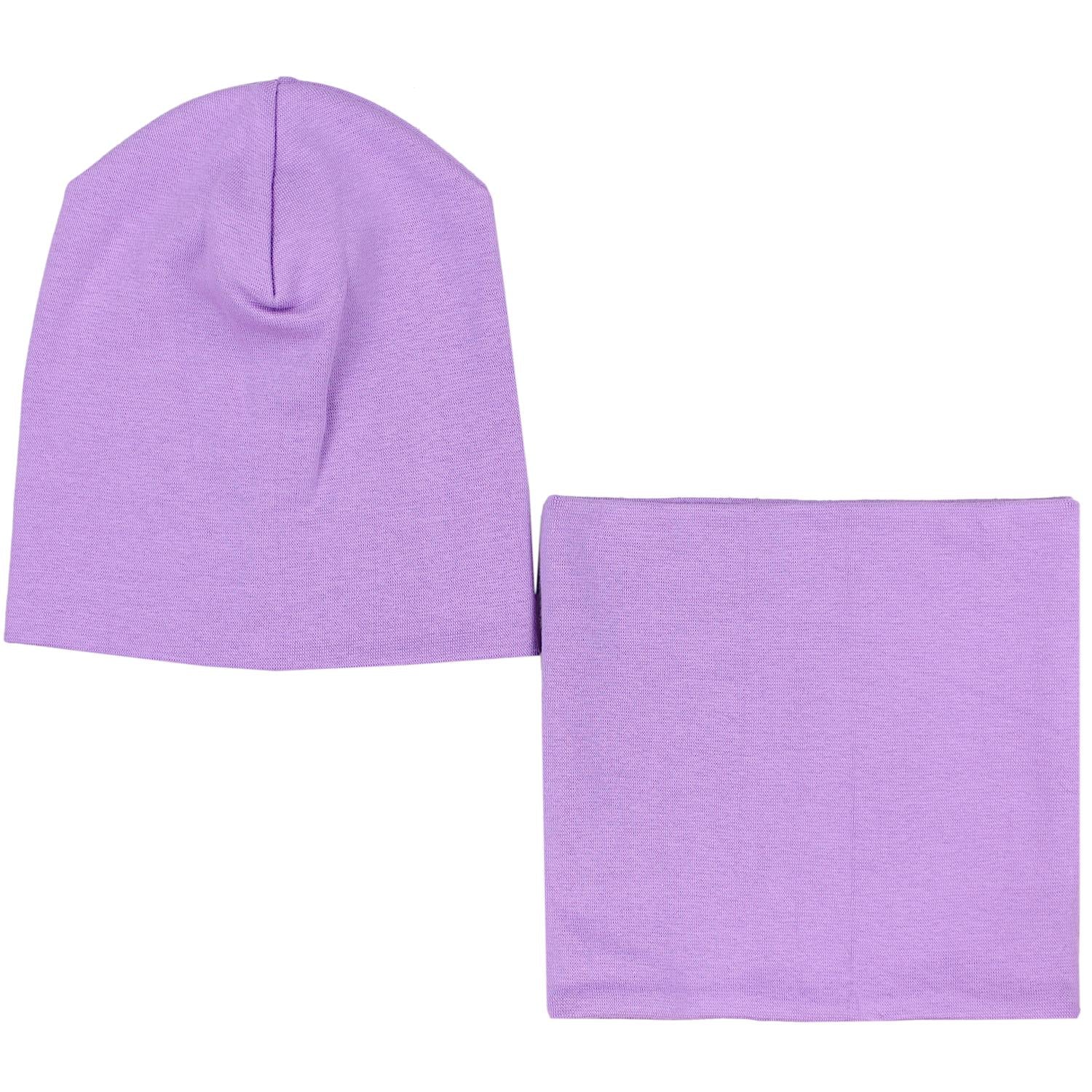 Kinder Beanie Mütze Schlauchschal Set