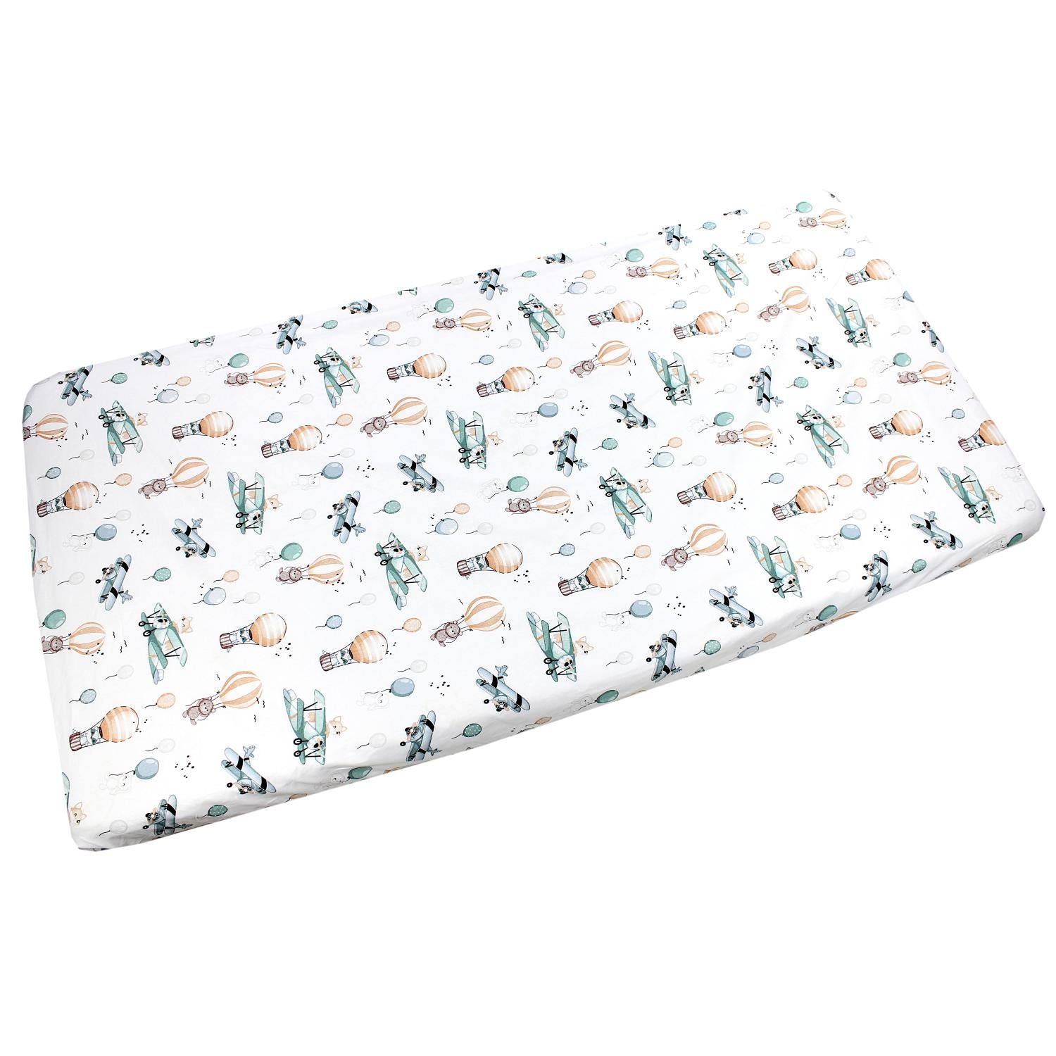 Baby/ Kinder Spannbettlaken Gemustert