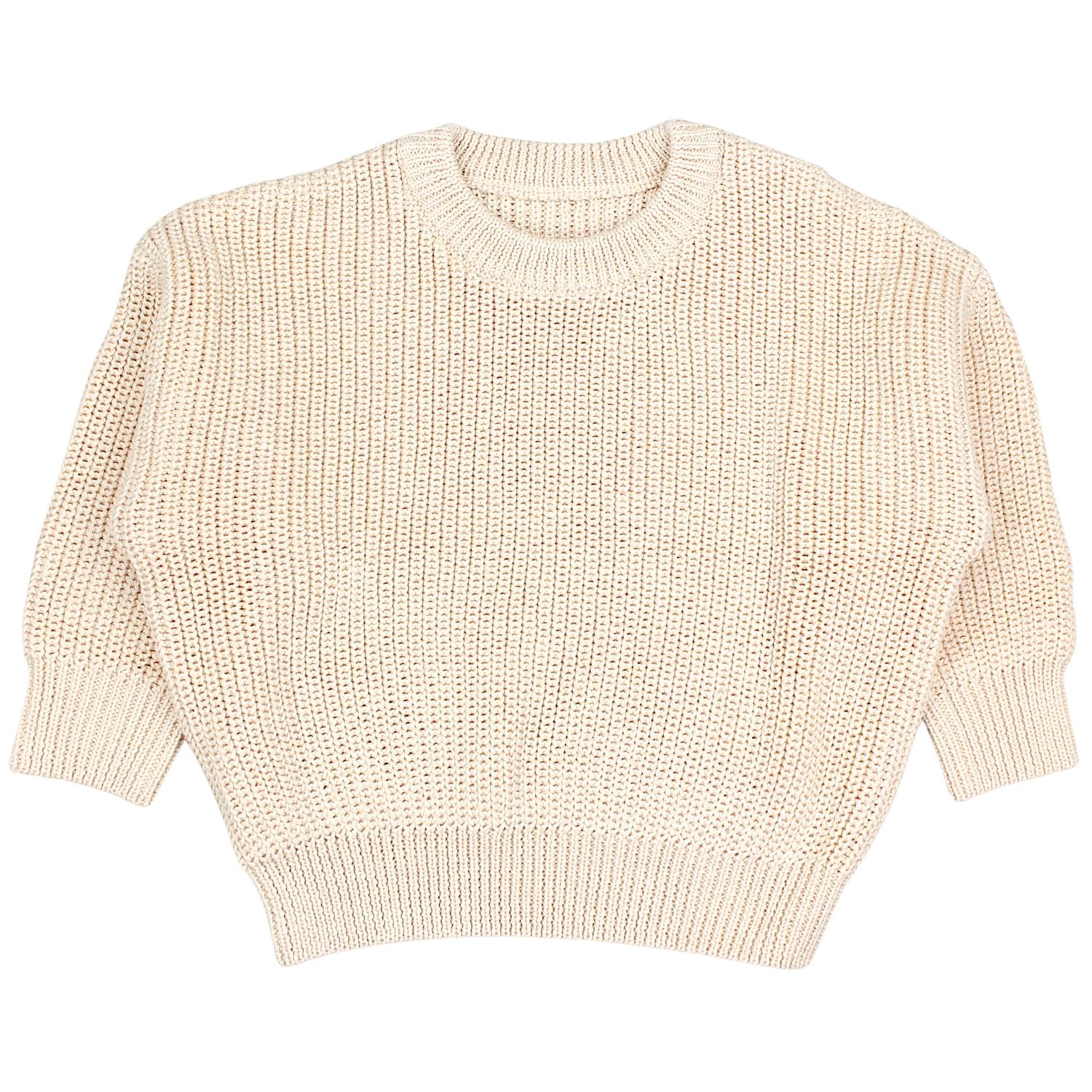 Strickpullover Bio- Baumwolle
