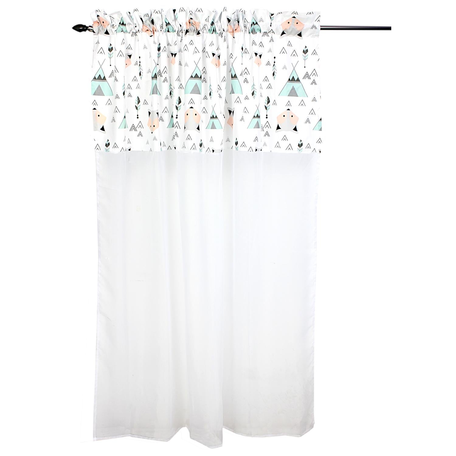 Kinderzimmer Voile/ Vorhänge/ Gardinen mit Tunnelzug Set