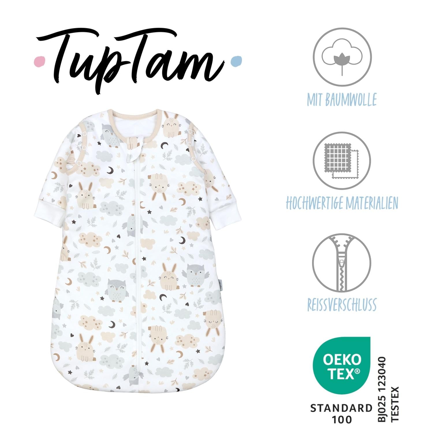 Schlafsack mit abnehmbaren Ärmeln 2.5 TOG