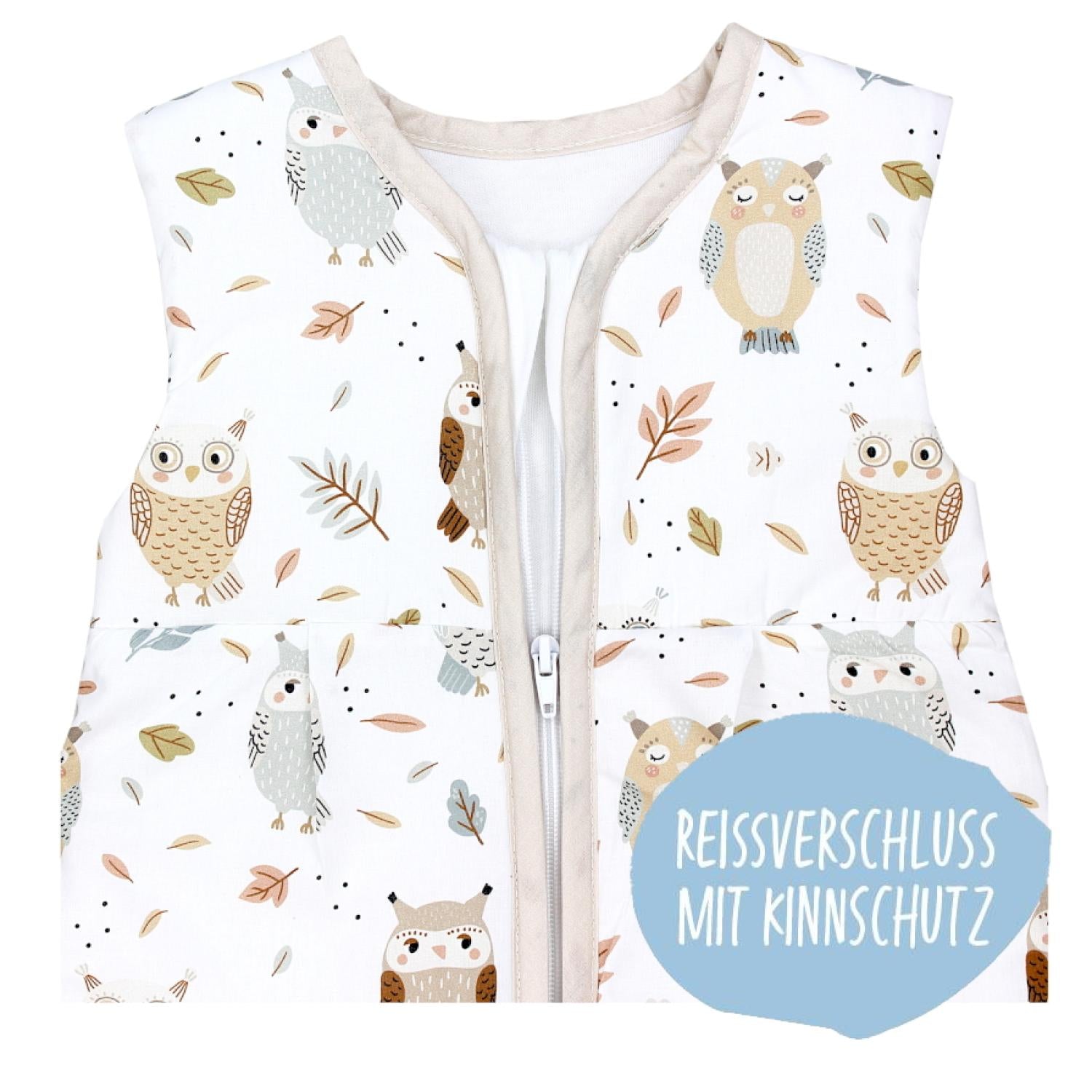 Baby Ganzjahresschlafsack ärmellos 2.5 TOG