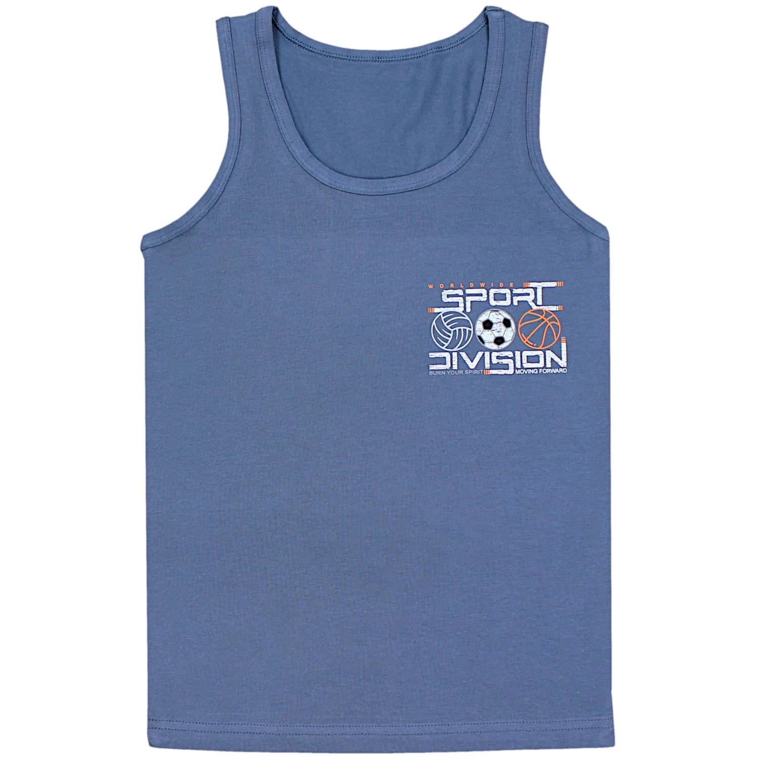 Kinder Unterhemd Ärmellos Tanktop - 5er Set