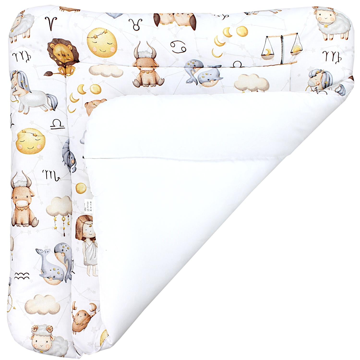 Wickeltischauflage mit Baumwollbezug