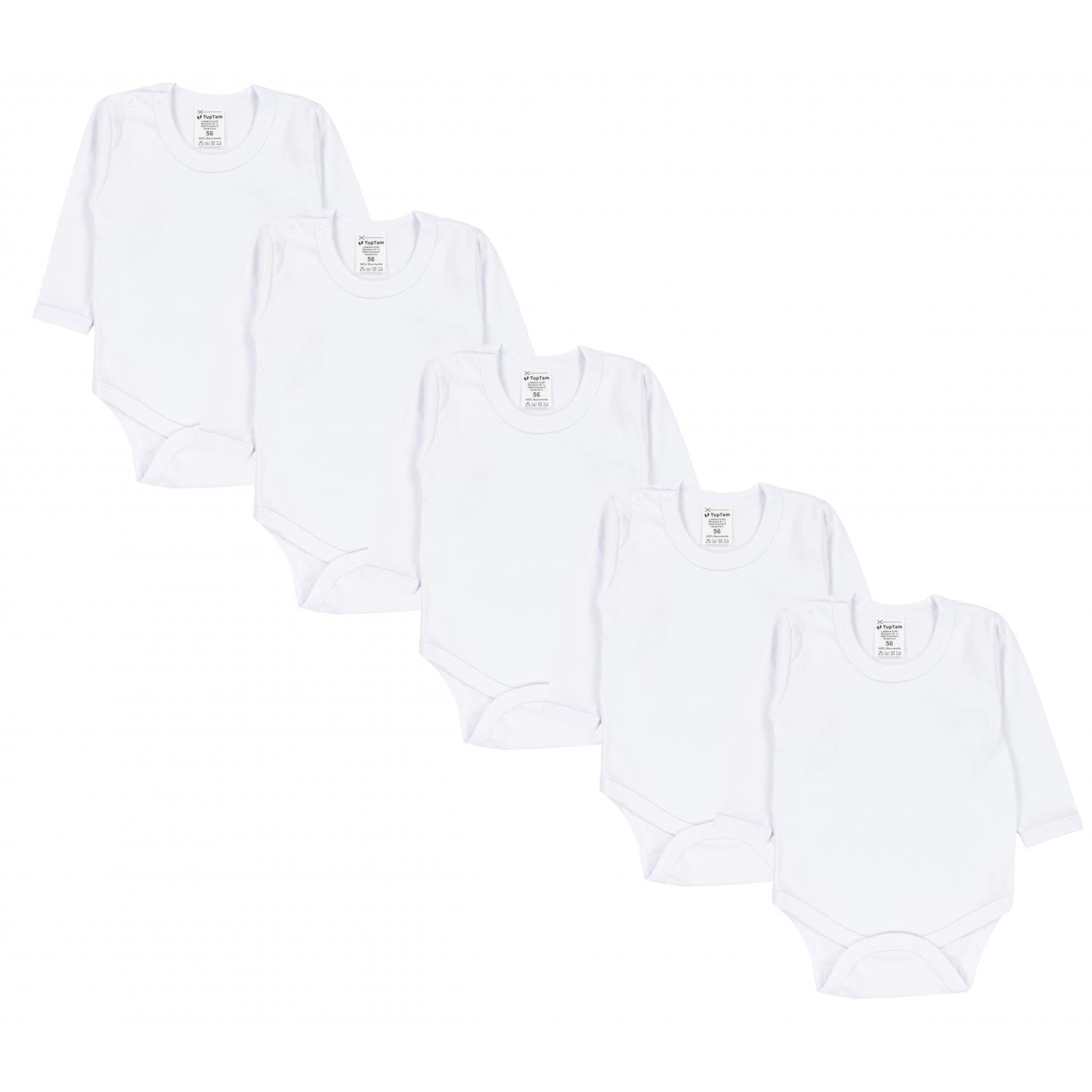 Baby Body Langarm - 5er Set