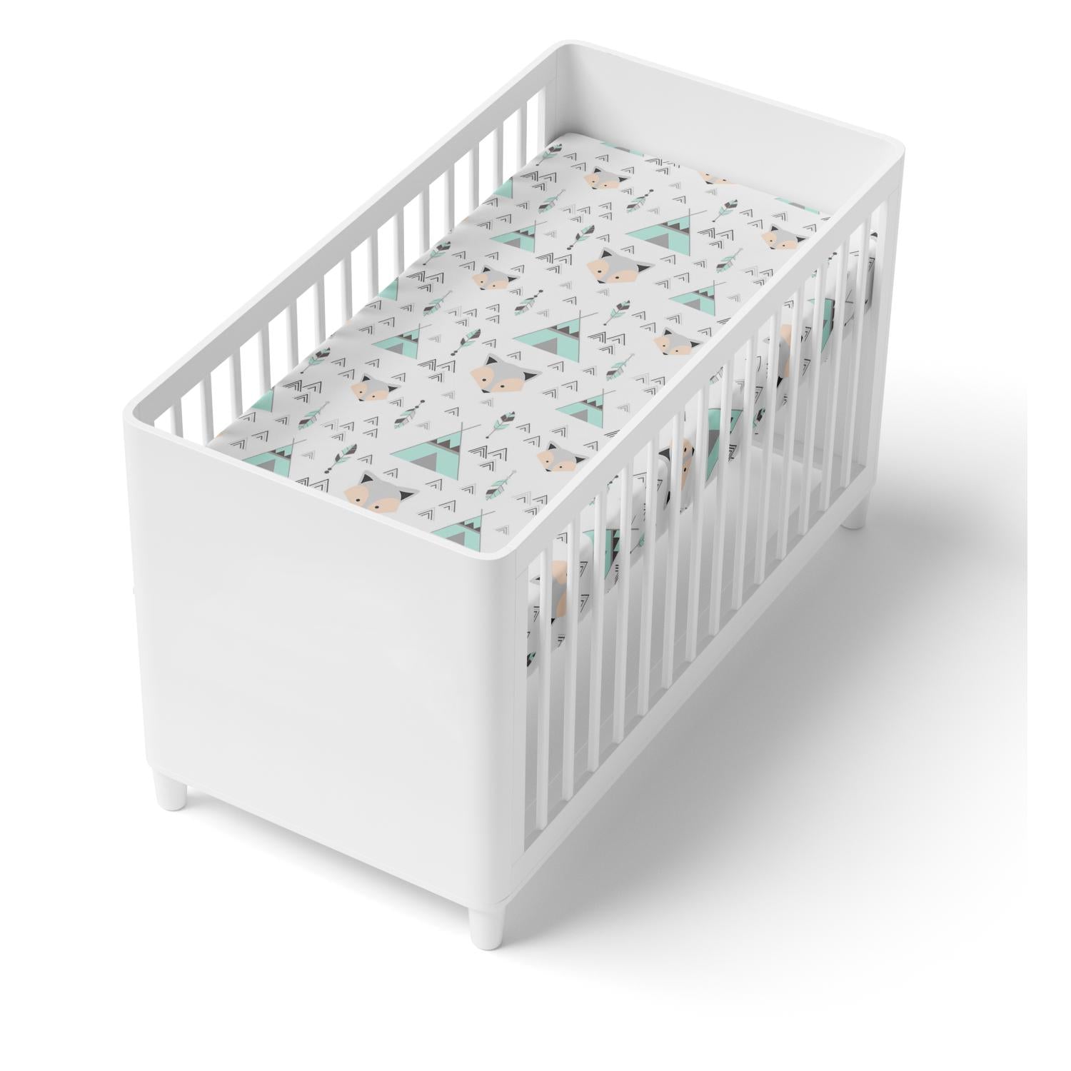 Baby/ Kinder Spannbettlaken Gemustert