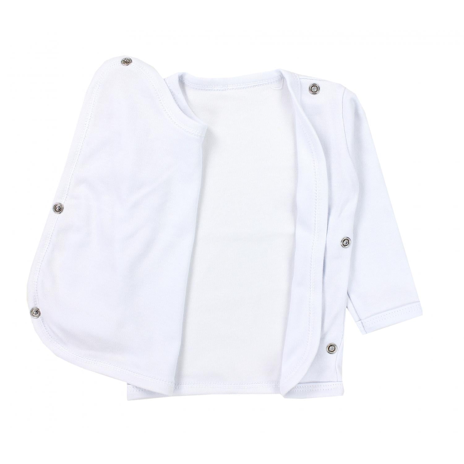 Baby Wickelshirt Langarm - 5er Set