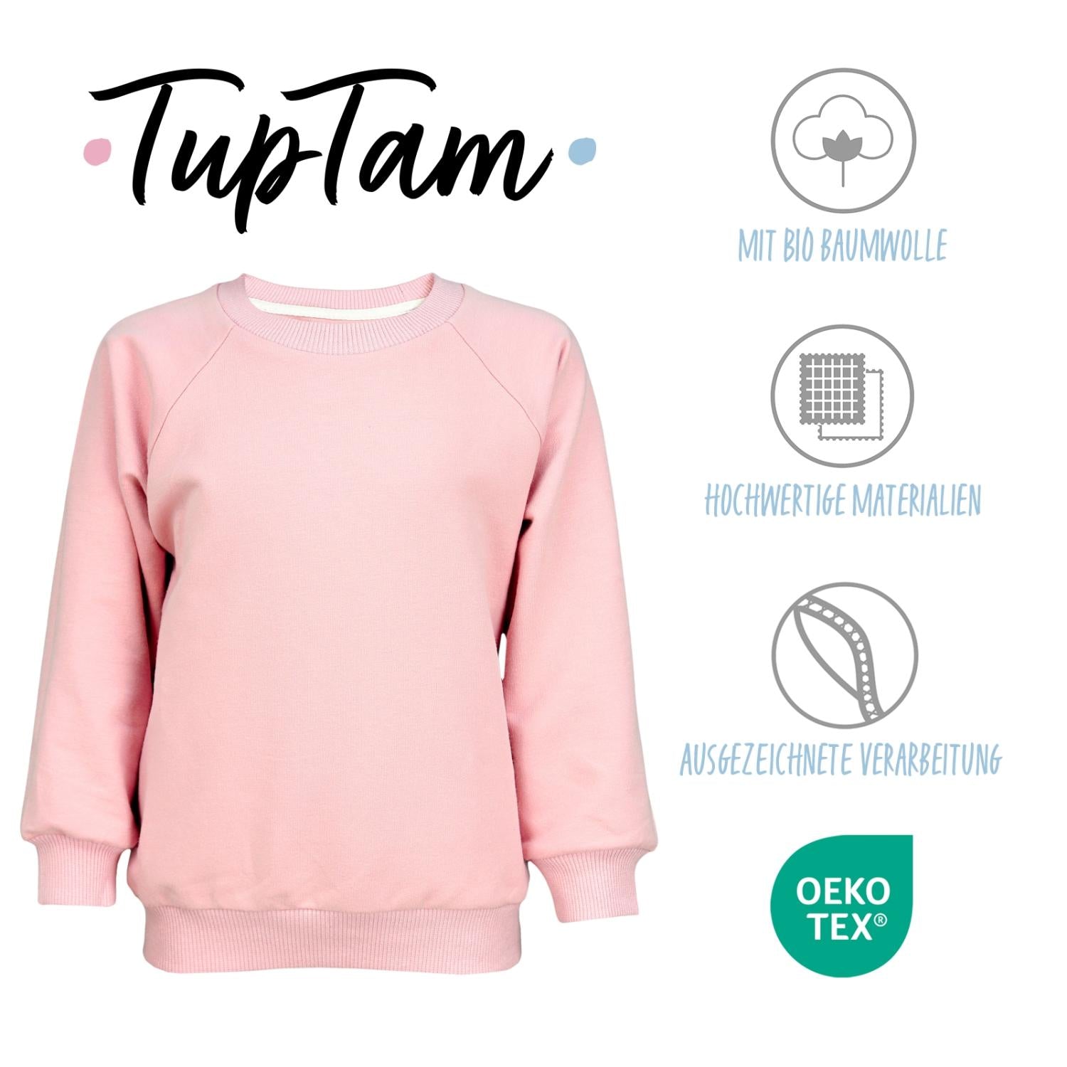 Sweatshirt Bio- Baumwolle