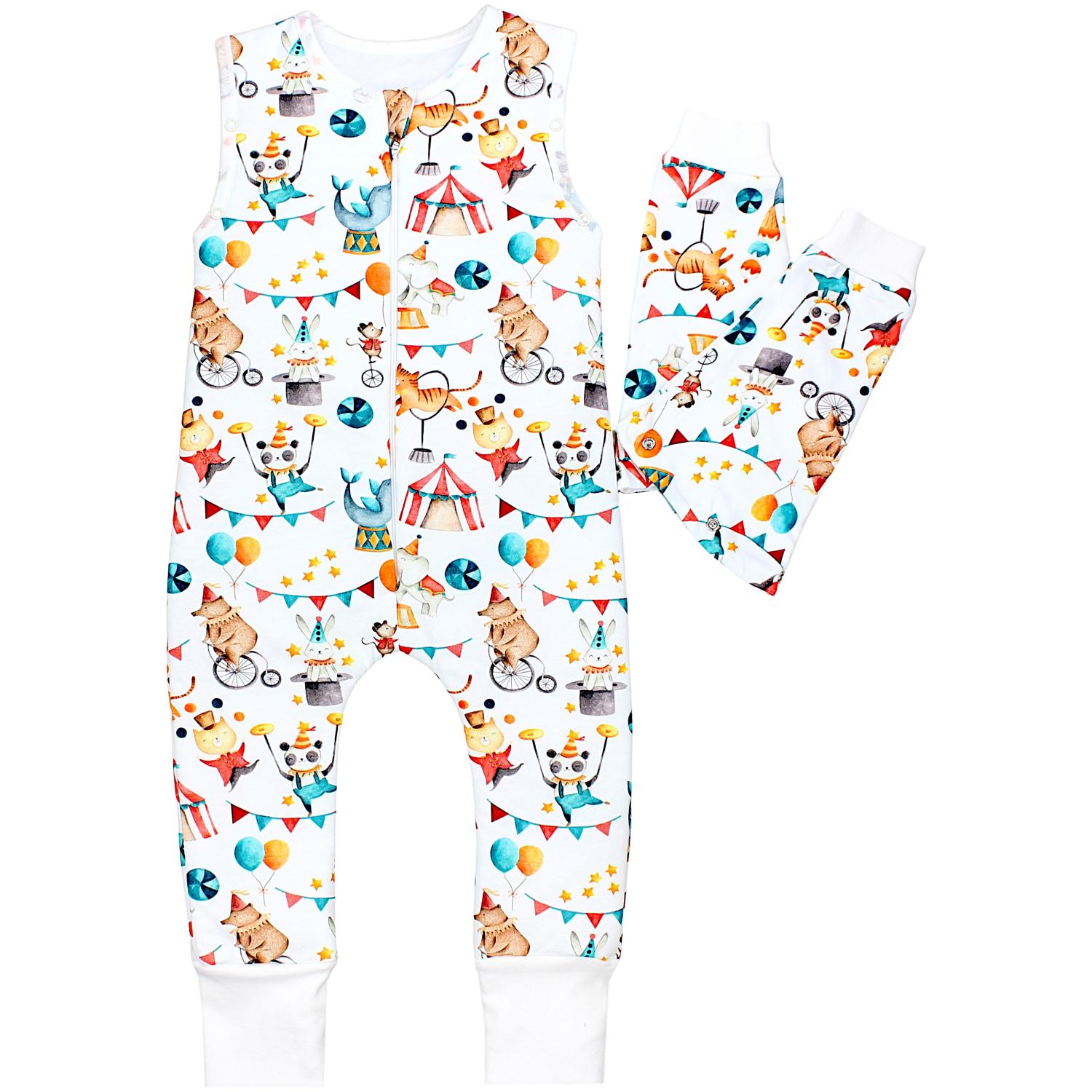 Bio-Schlafsack mit Beinen und Armen 2.5 TOG