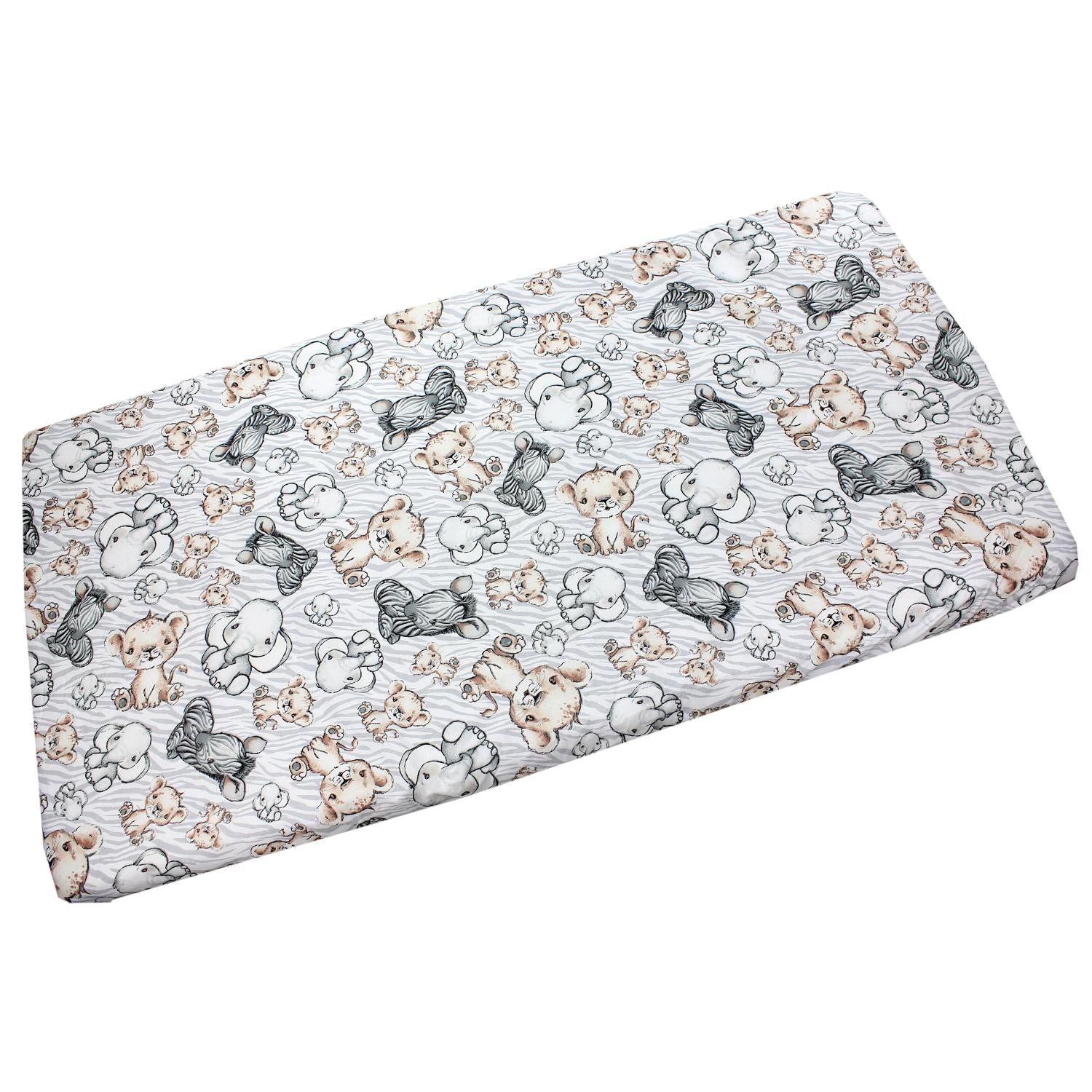 Baby/ Kinder Spannbettlaken Gemustert