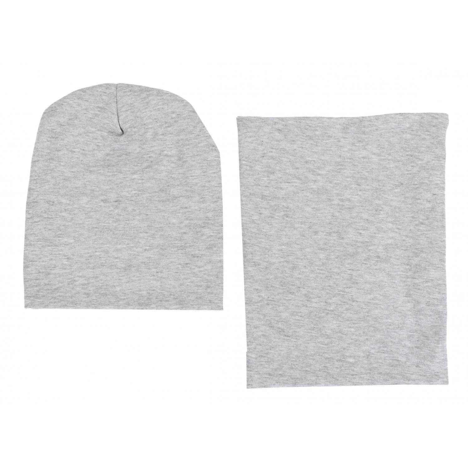 Kinder Beanie Mütze Schlauchschal Set