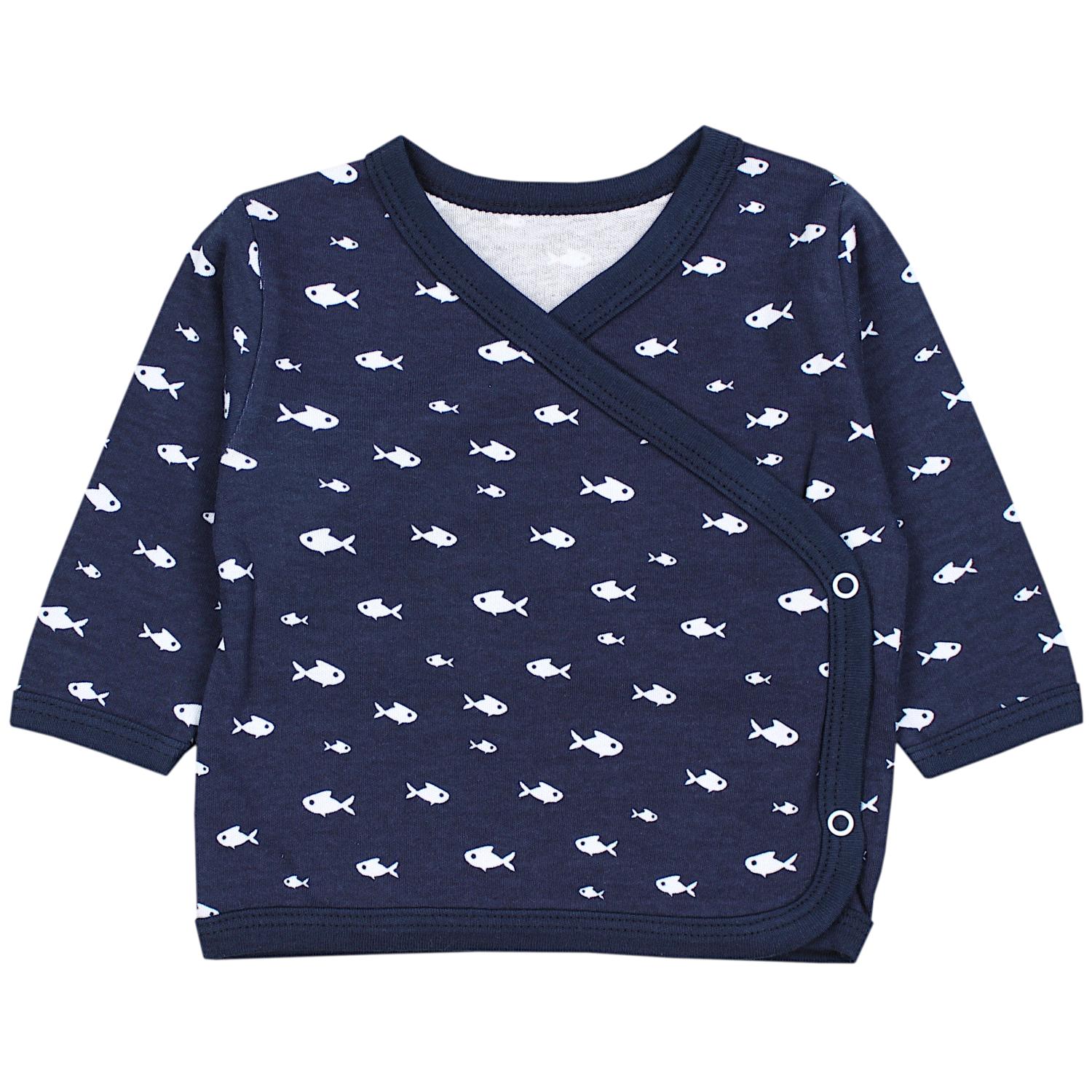 Baby Langarm Wickelshirt - 5er Set