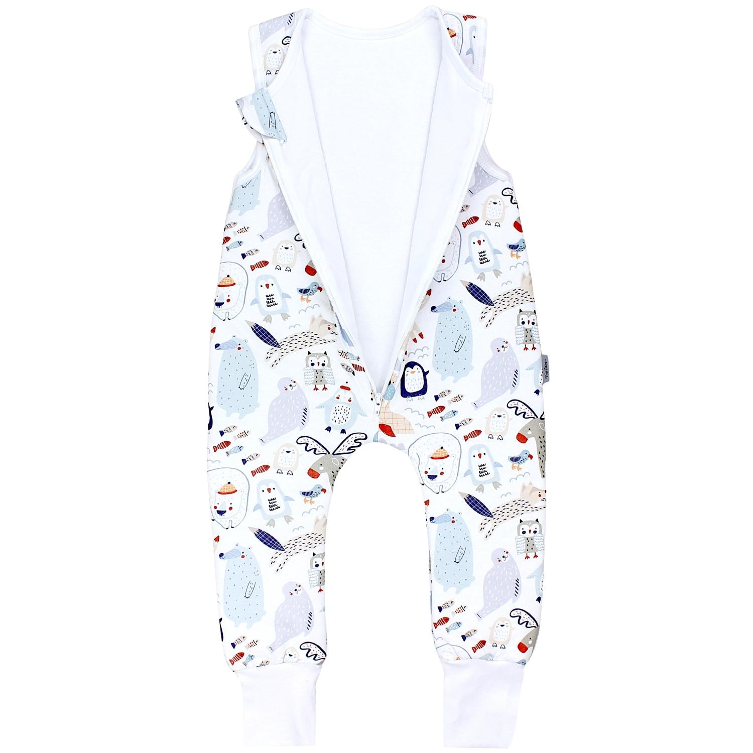 Wattierter Schlafsack mit Füßen 2.5 TOG