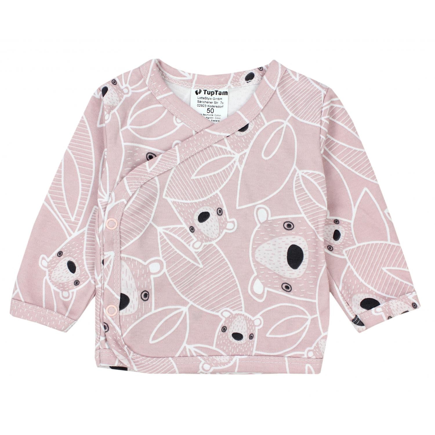 Baby Wickelshirt Langarm - 5er Set