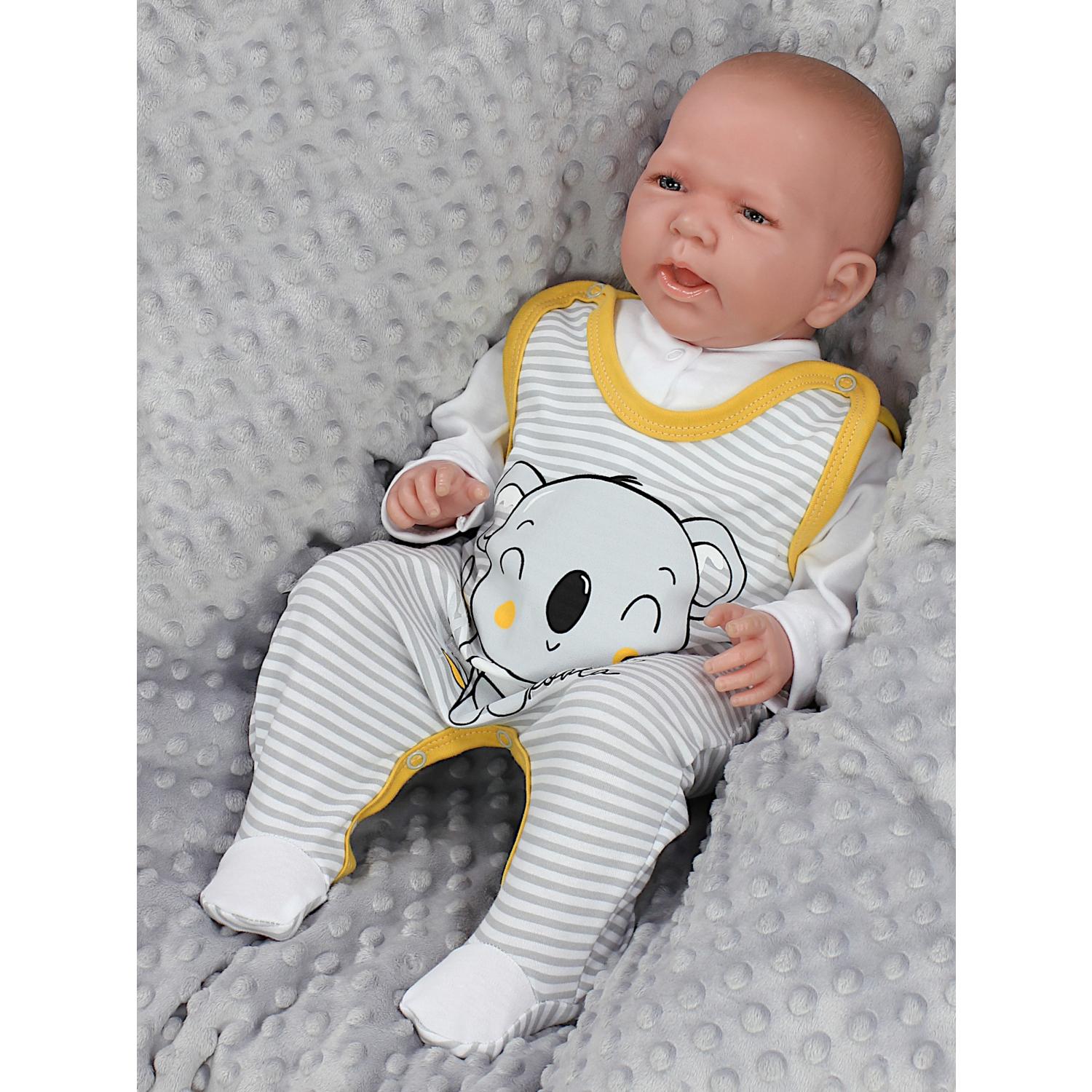 Strampler mit Langarmshirt- Set