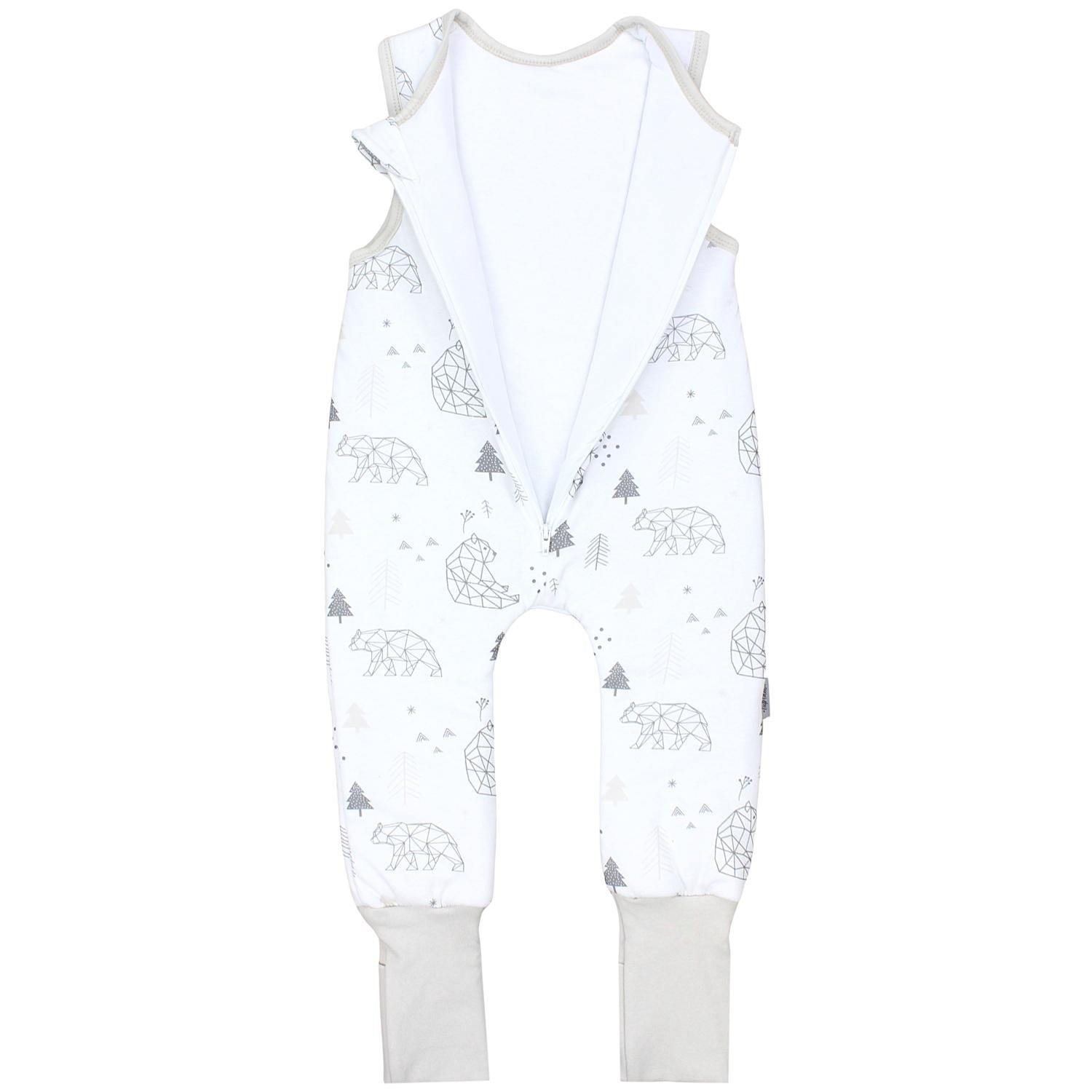 Wattierter Schlafsack mit Füßen 2.5 TOG