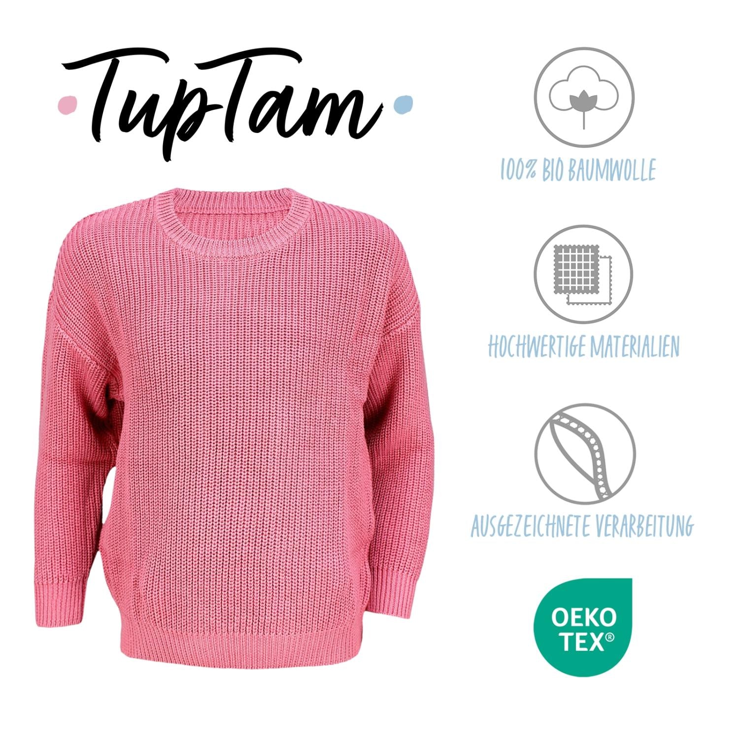 Strickpullover Bio- Baumwolle