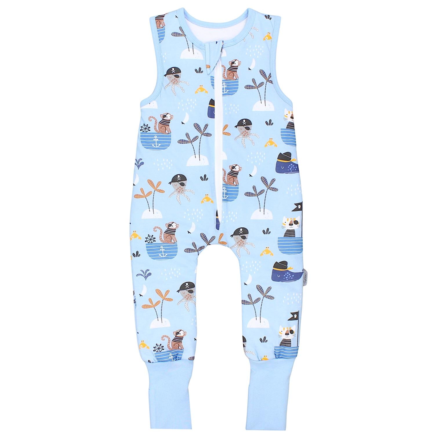 Wattierter Schlafsack mit Füßen 2.5 TOG