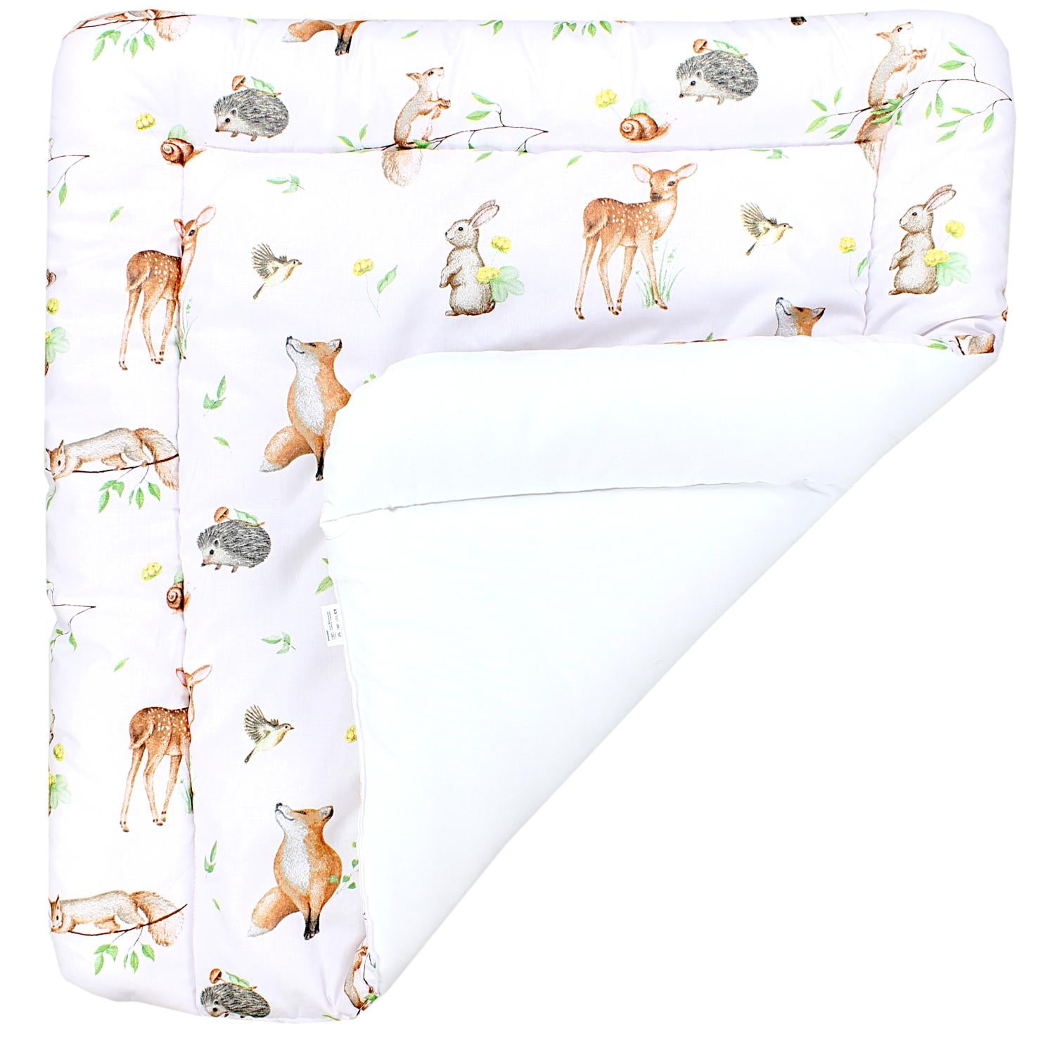 Wickeltischauflage mit Baumwollbezug