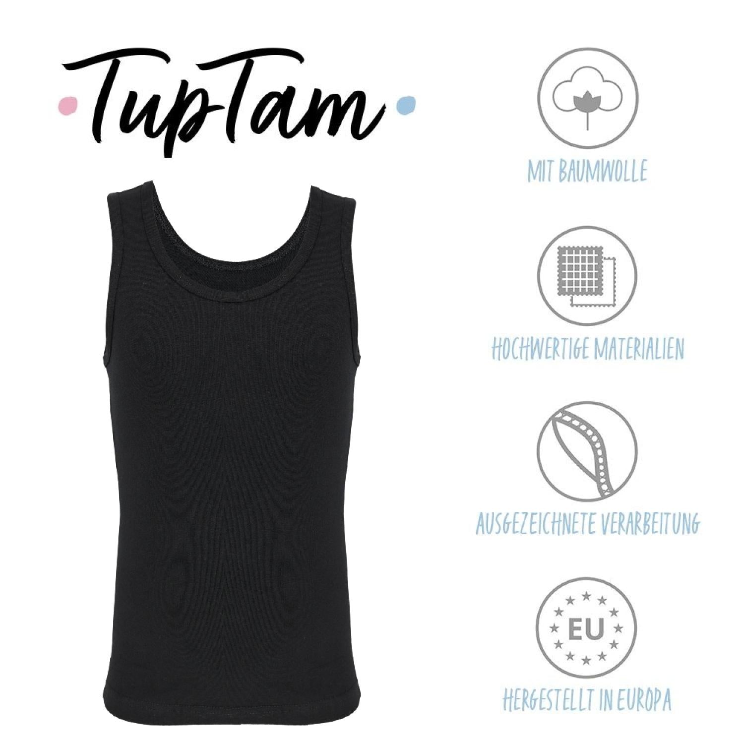 Unterhemd Ärmellos - 5er Set