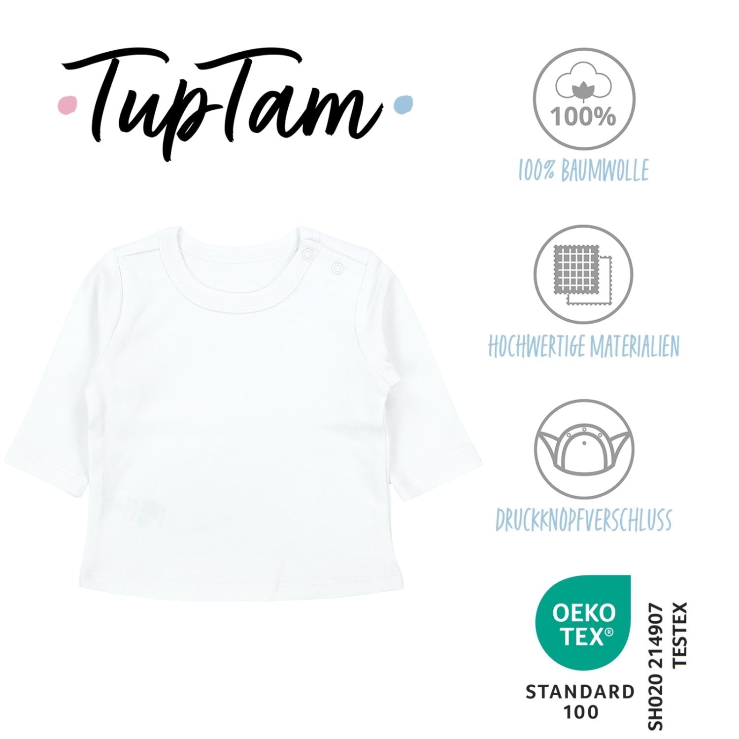 Baby Mädchen Langarmshirt 5er Set
