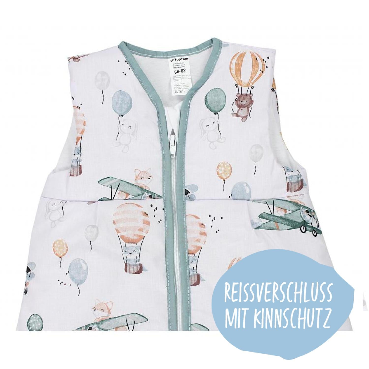 Kugelschlafsack ohne Ärmel 2,5 TOG