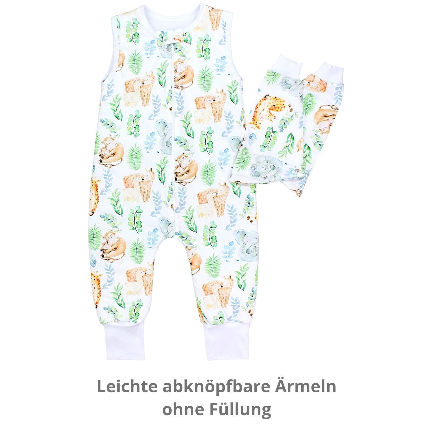 Bio-Schlafsack mit Beinen und Armen 2.5 TOG