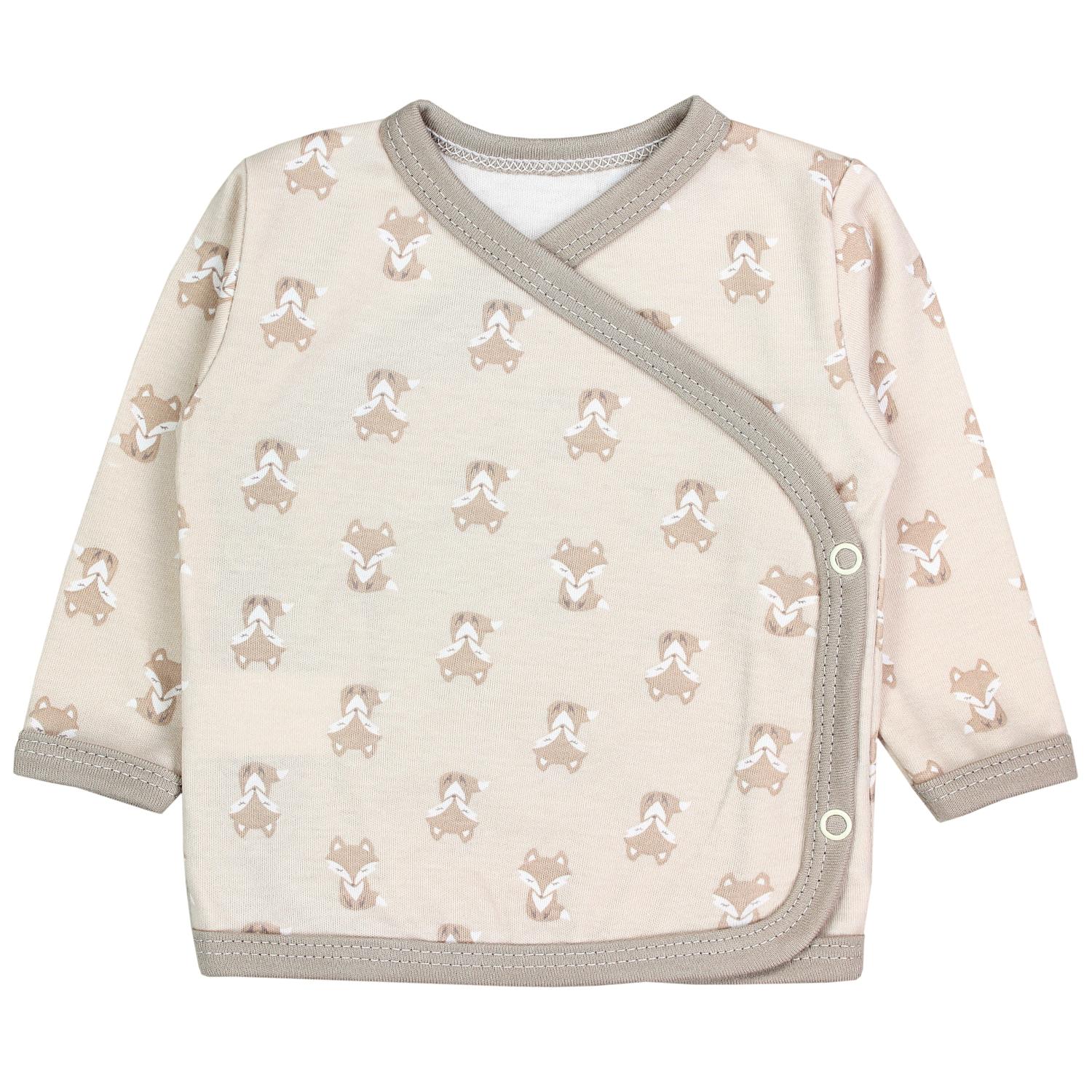Baby Wickelshirt Langarm - 5er Set