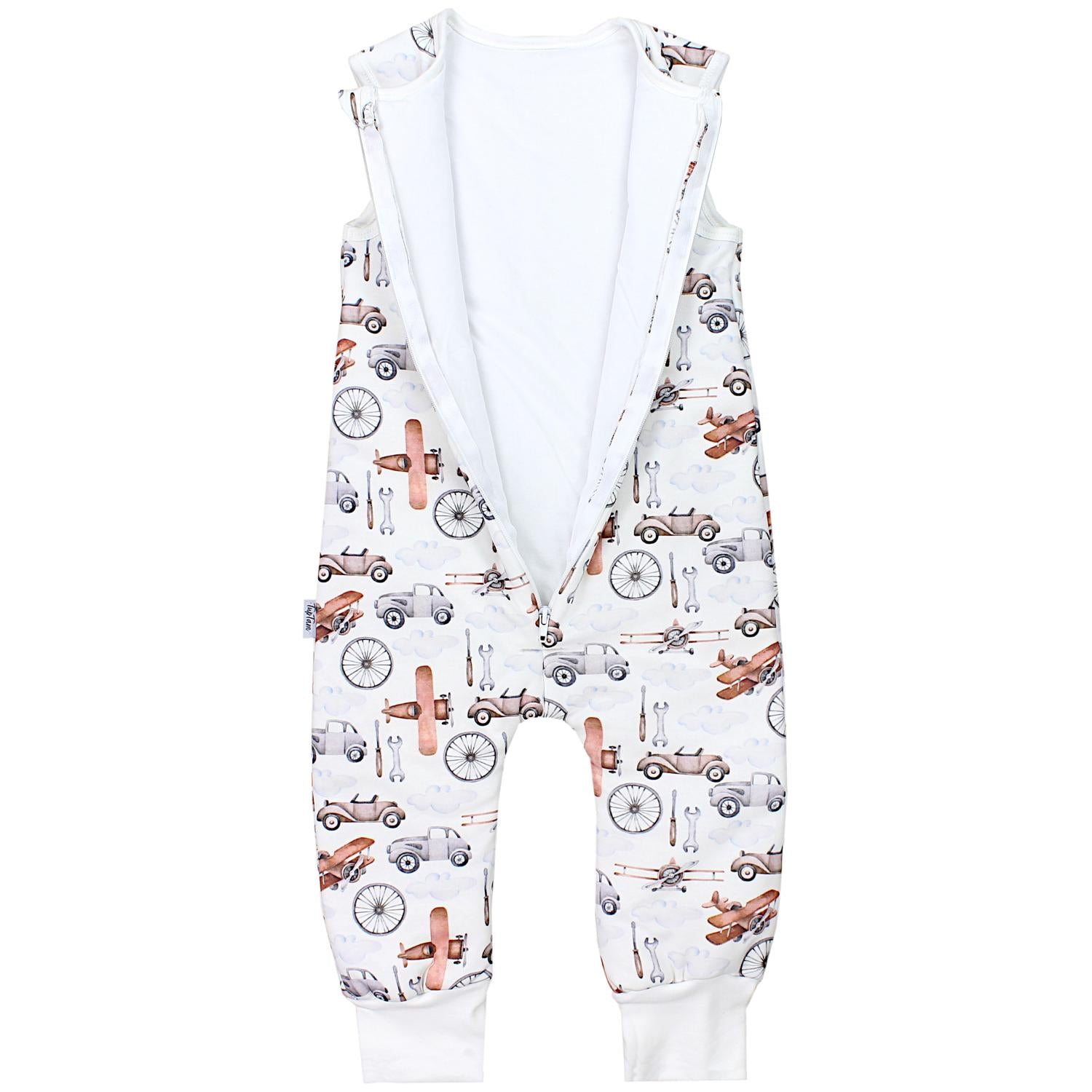 Wattierter Schlafsack mit Füßen 2.5 TOG