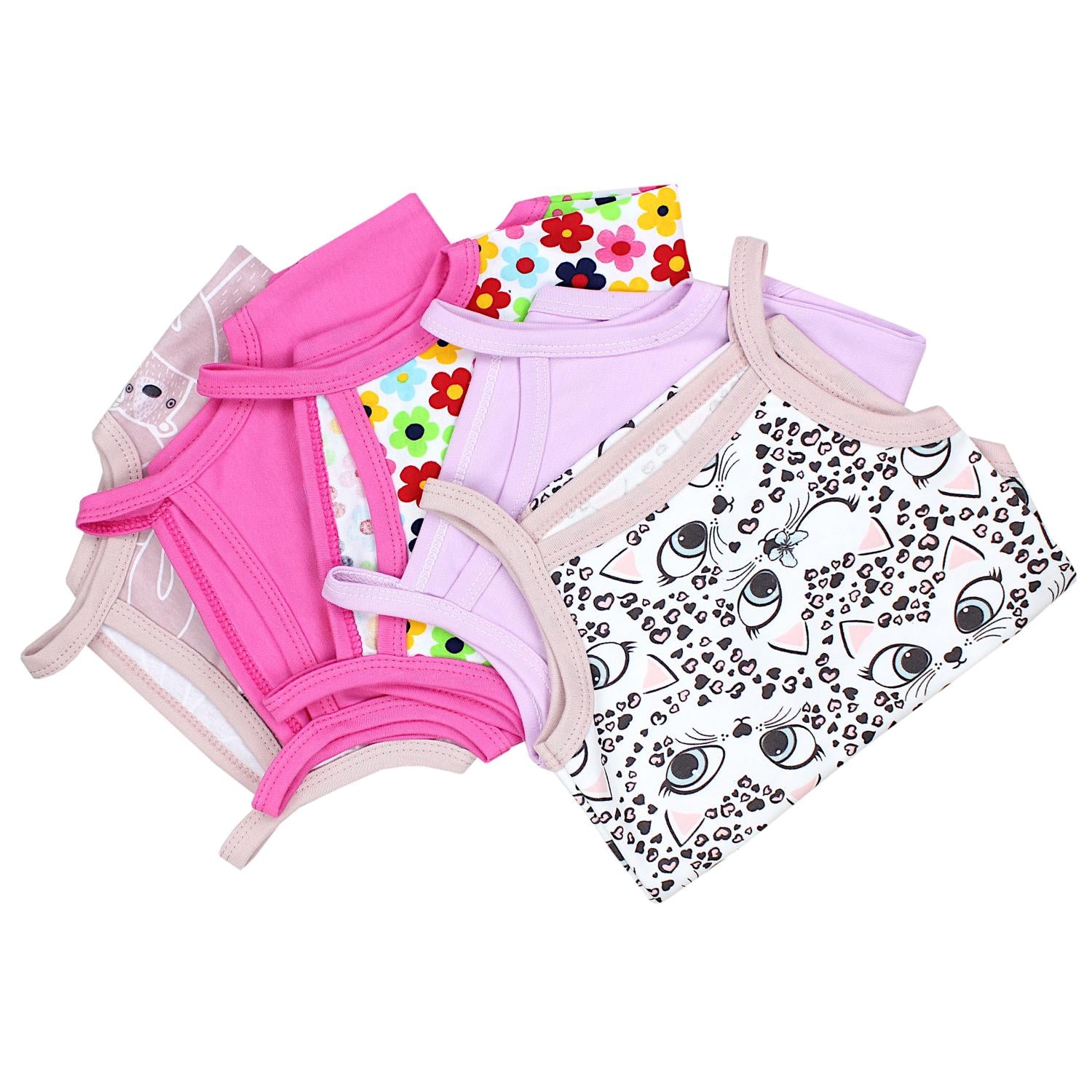 Baby Body Ärmellos - 5er Set